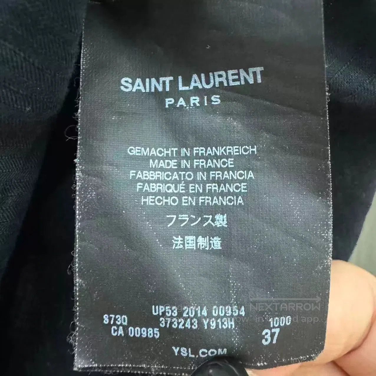 Saint Laurent Paris Saint Laurent SLP 15SS Runway Fireworks Shirt. Size US M / EU 48-50 / 2 - 5 Thumbnail