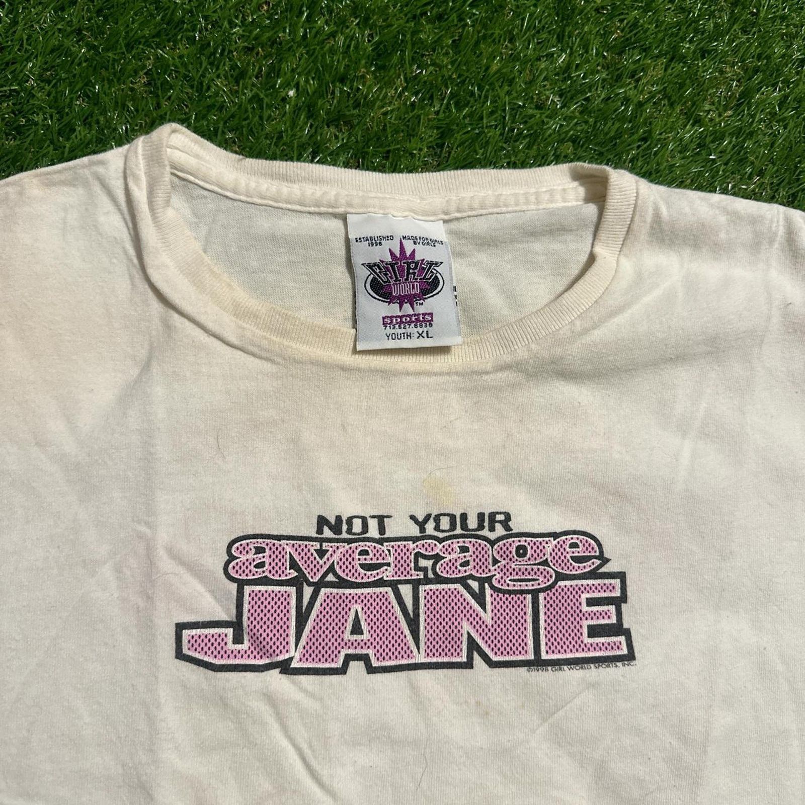 Other Not Your Average Jane Double-Sided Graphic Print T-Shirt Size XS / US 0-2 / IT 36-38 - 2 Thumbnail