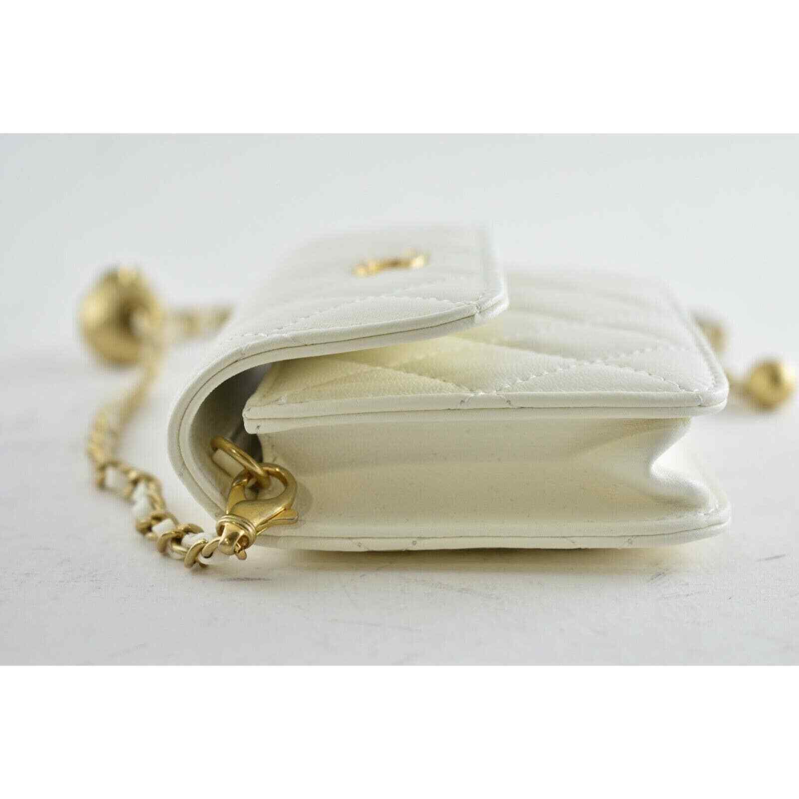 Chanel Chanel Clutch Mini Chain Classic Gold Card Belt Waist Bag Size ONE SIZE - 7 Thumbnail