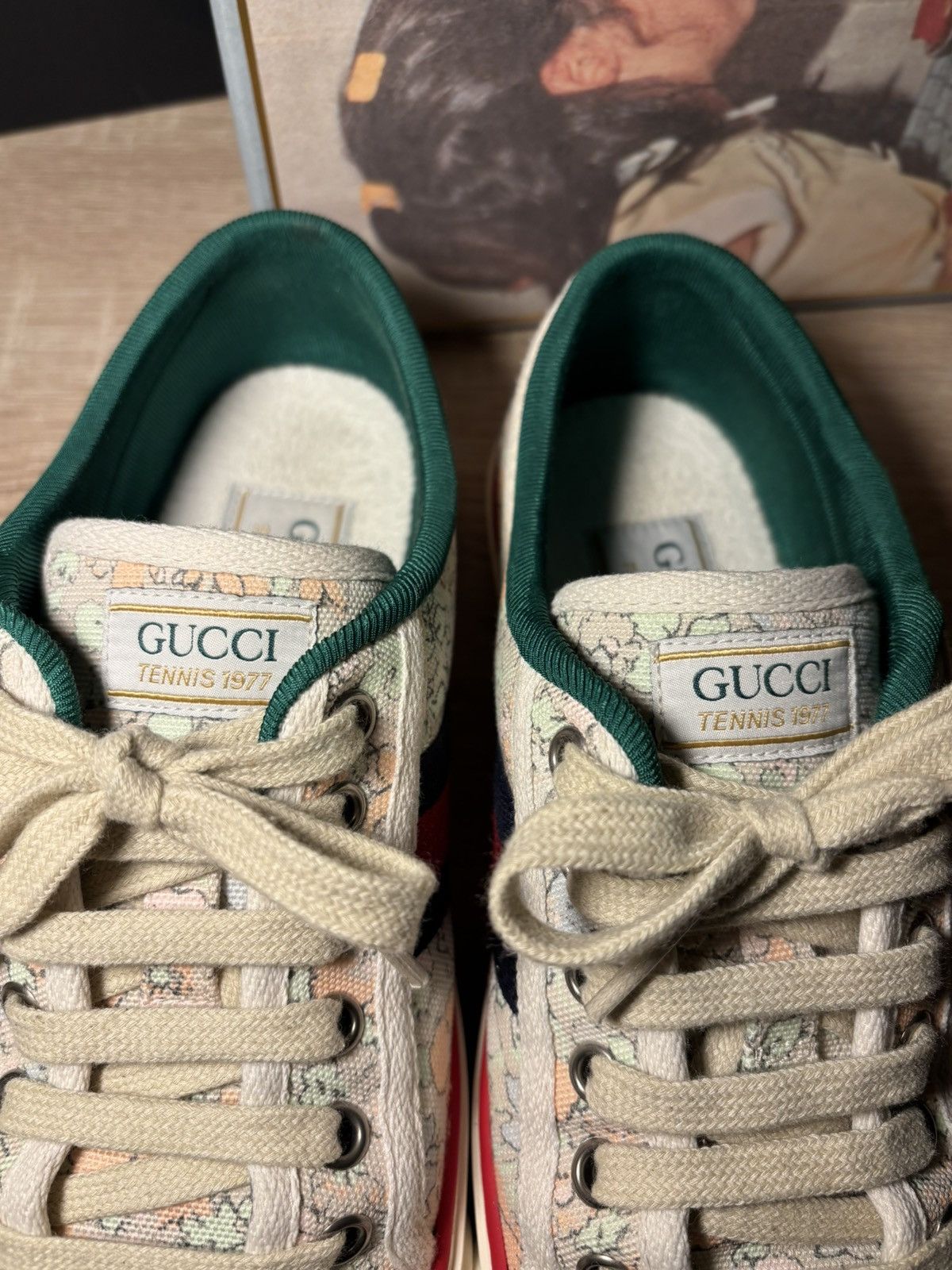 Gucci Gucci tenis Size US 7 / IT 37 - 8 Thumbnail