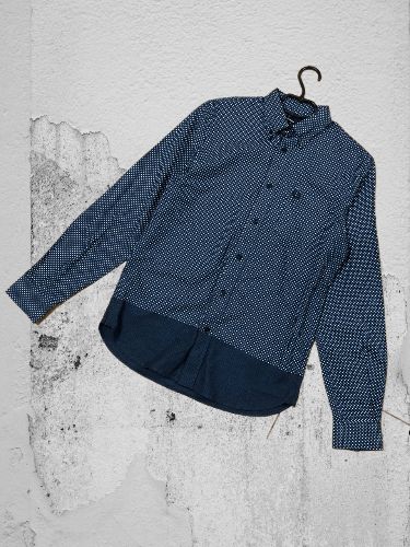 Fred Perry × Vintage Long Sleeve Button Down Shirt Stiped Collared Size US S / EU 44-46 / 1 - 1 Thumbnail
