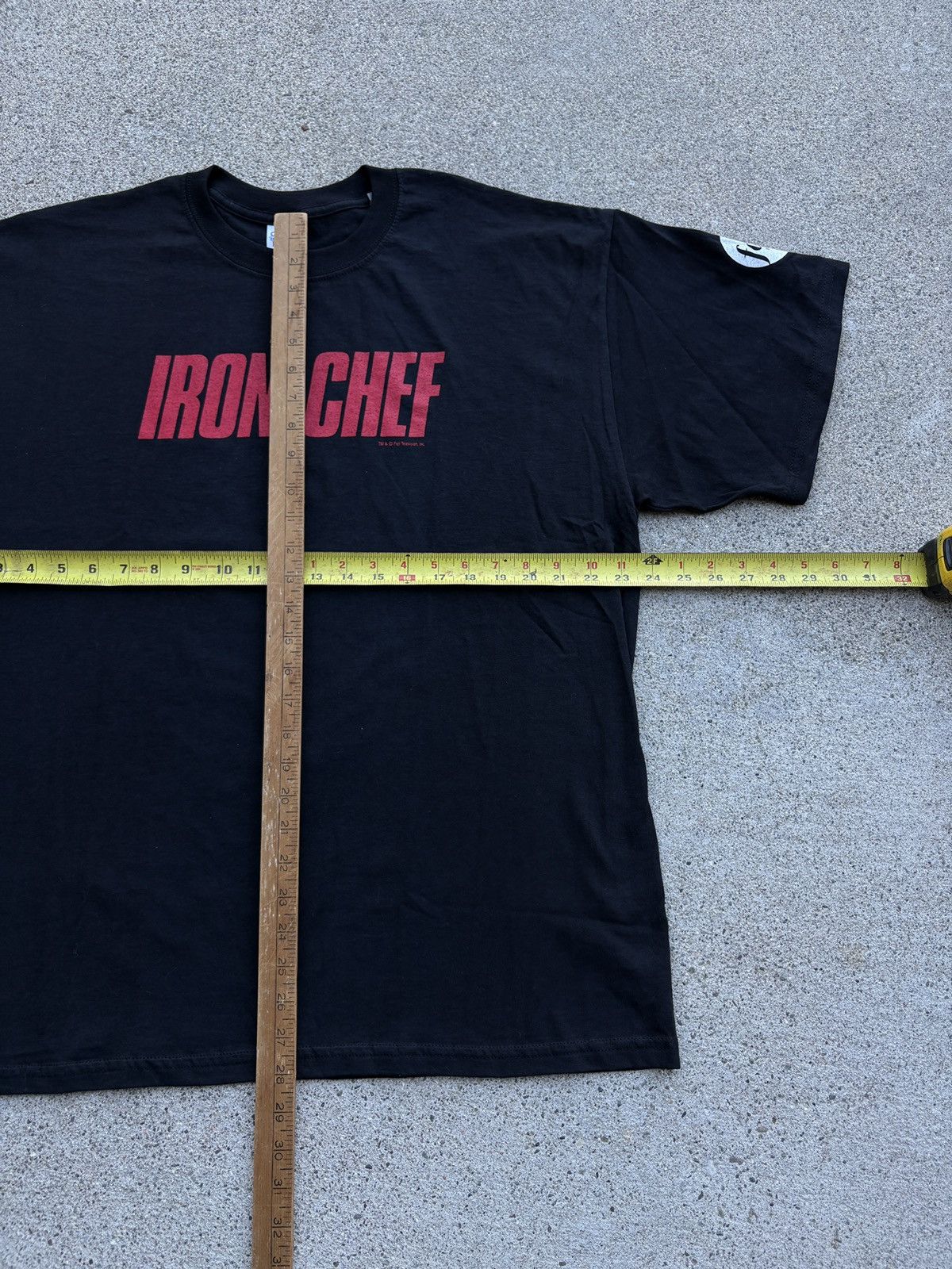 Gildan Vintage 1990s Gildan Food Channel “Iron Chef” T-Shirt Sz. XL Size US XL / EU 56 / 4 - 6 Thumbnail