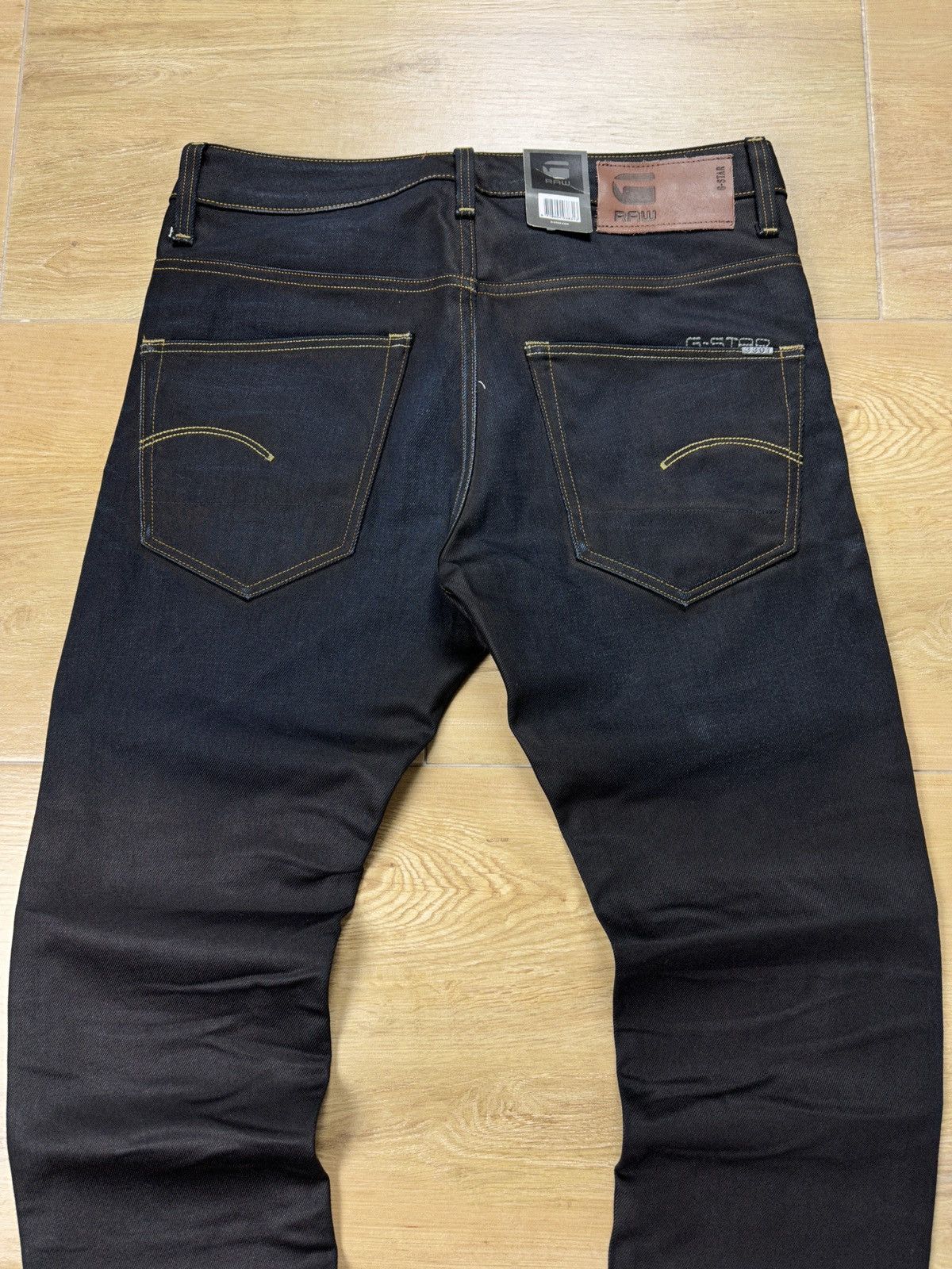 G-Star NEW🏷️ G-Star Raw 3301 OT Slim Denim Jeans Size US 31 - 9 Thumbnail