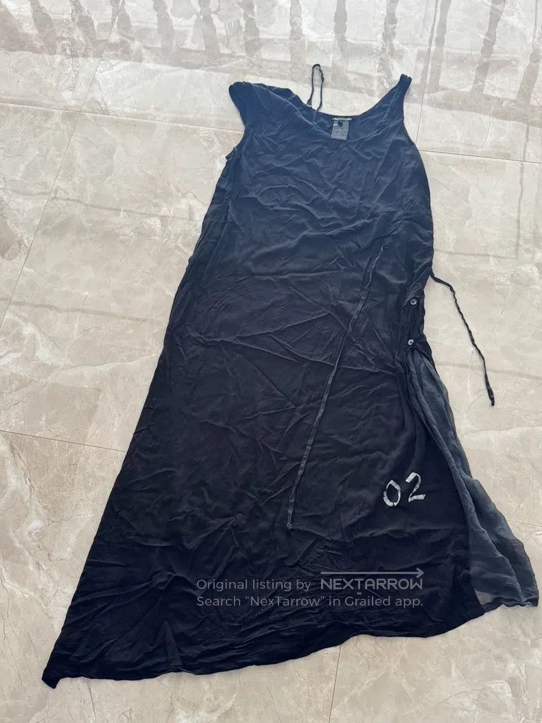 Ann Demeulemeester Ann Demeulemeester Black deconstructed long skirt Size XS / US 0-2 / IT 36-38 - 1 Thumbnail