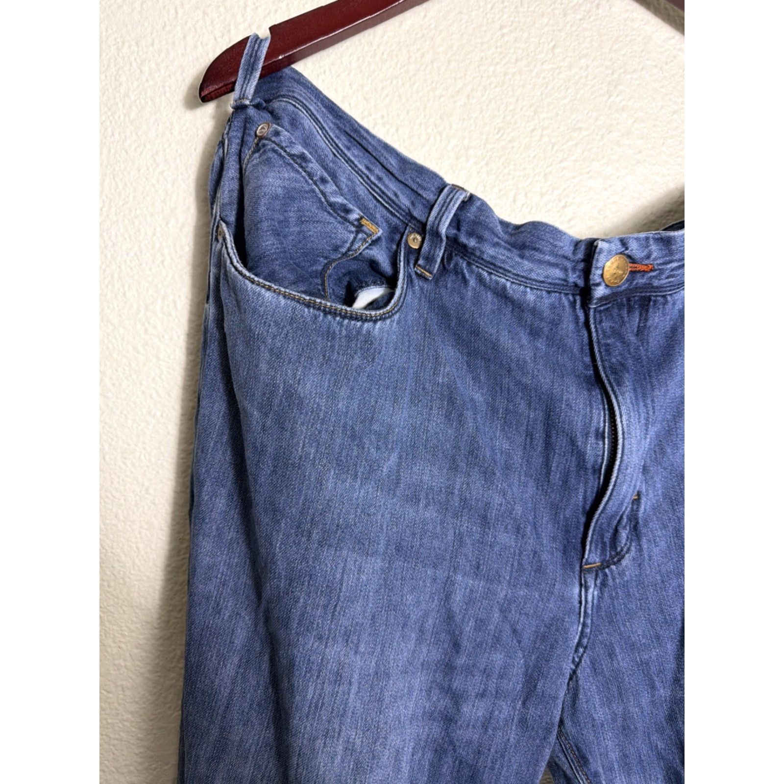 Tommy Bahama Tommy Bahama Jeans Mens 42x32 Relaxed Fit Baggy Dark Wash Blue Straight Size US 42 / EU 58 - 2 Thumbnail