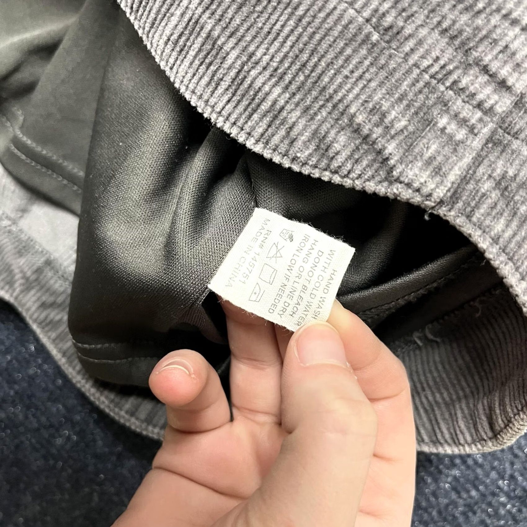 Vintage Altar'd State Skirt Womens Small A-Line Mini Gray Corduroy Scallop Hem Stretch Lined Casual Accessories Size 28" / US 6 / IT 42 - 4 Thumbnail