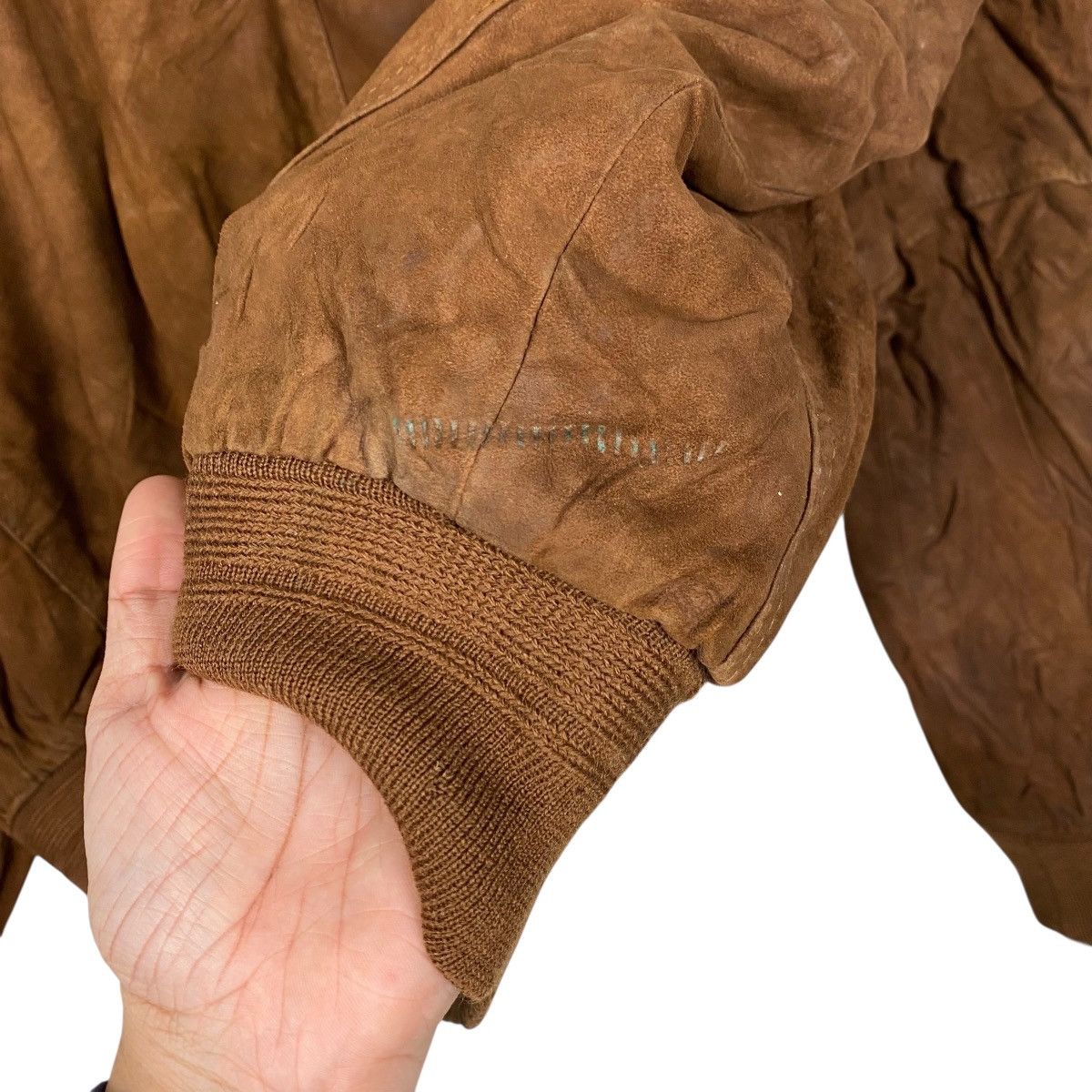 Other Vintage suede leather bomber jacket Size US M / EU 48-50 / 2 - 10 Thumbnail