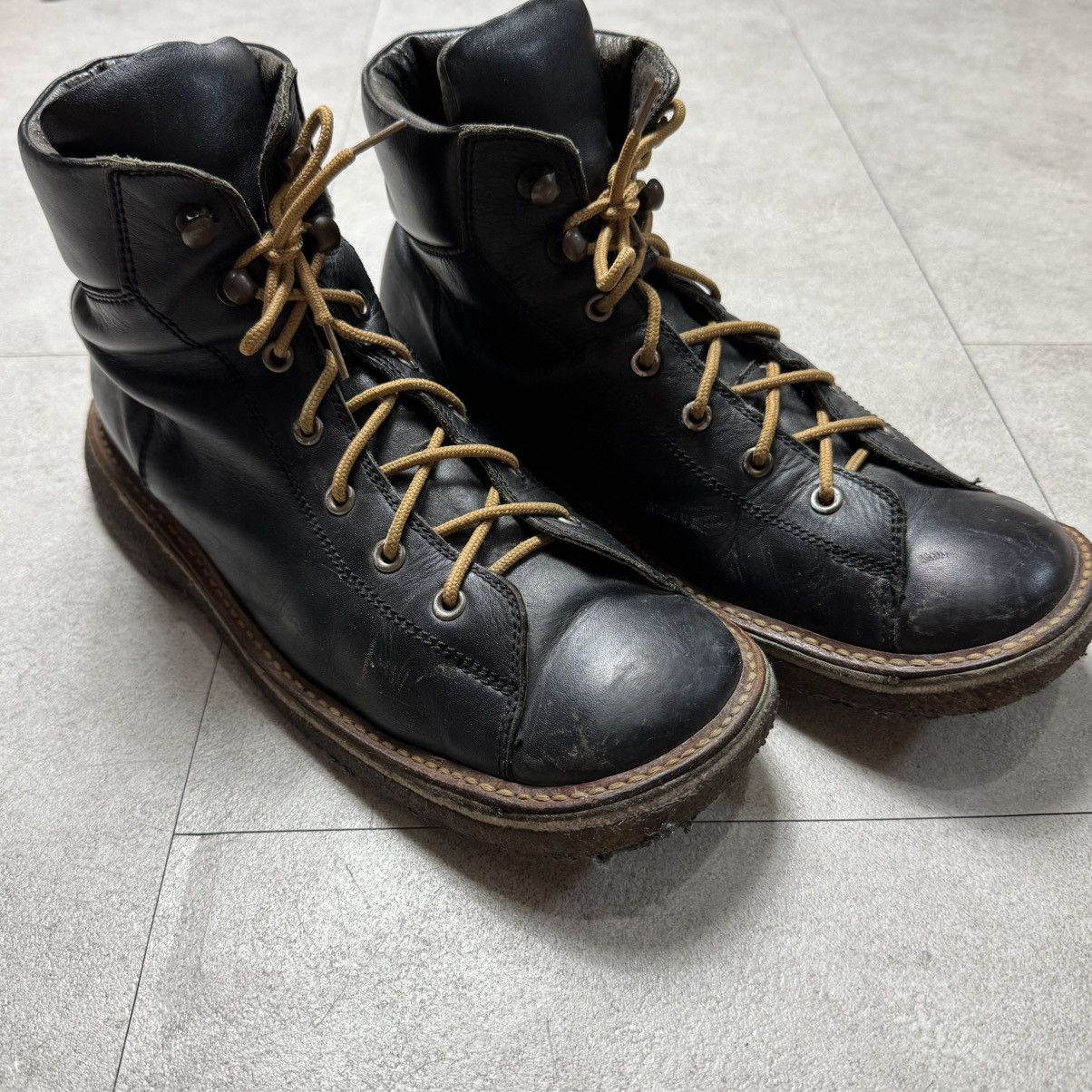 Jean Paul Gaultier JPG Gaultier Leather Boots Size US 7.5 / EU 40-41 - 4 Thumbnail