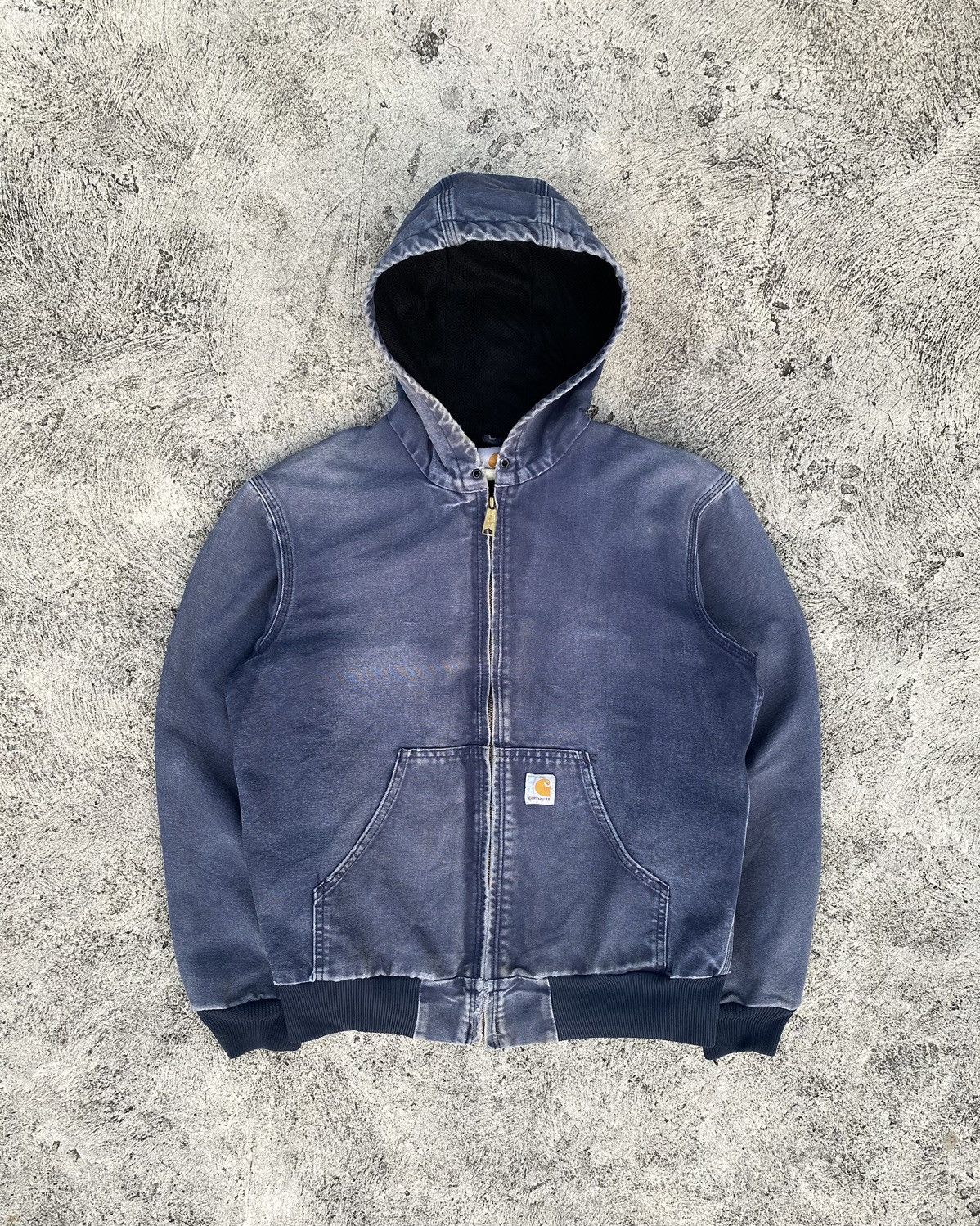 Carhartt × Vintage Carhartt Active Jacket J131-NVY | Grailed