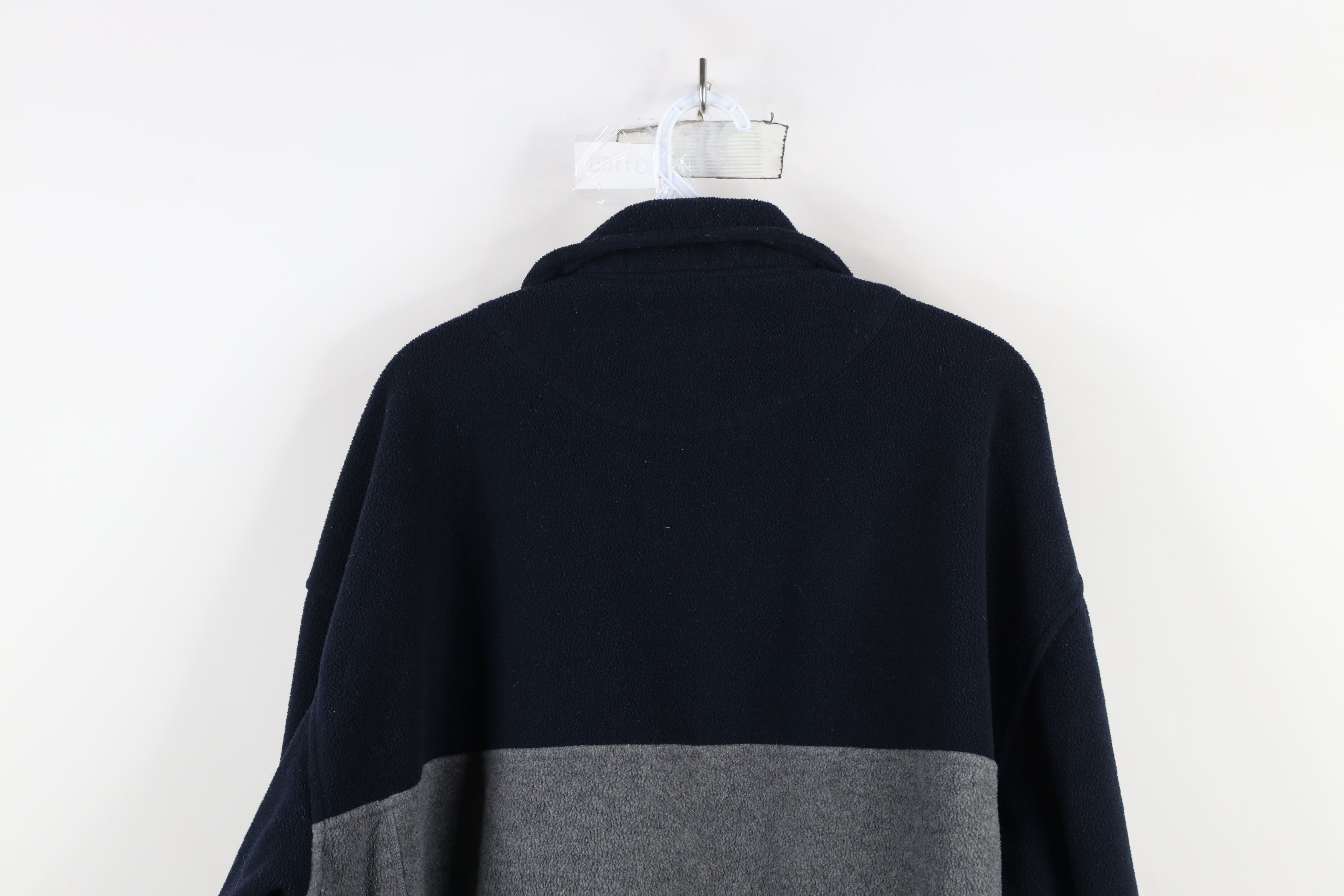 Champion × Vintage Vintage 90s Champion Block Half Zip Fleece Sweater Blue Size US XL / EU 56 / 4 - 12 Thumbnail