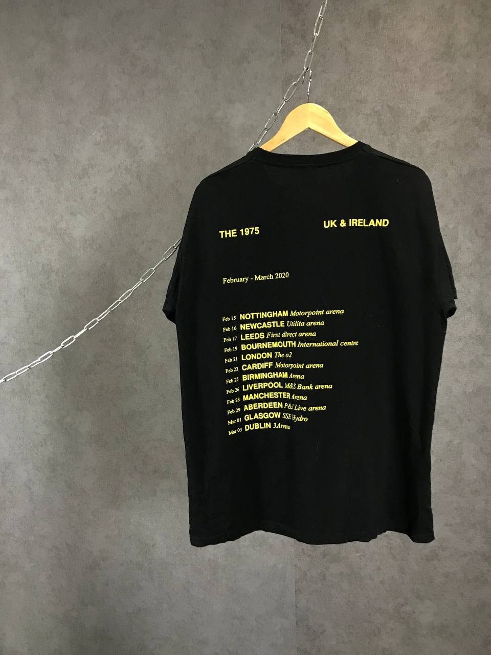 Band Tees The 1975 rock band tour tee Size US L / EU 52-54 / 3 - 4 Thumbnail