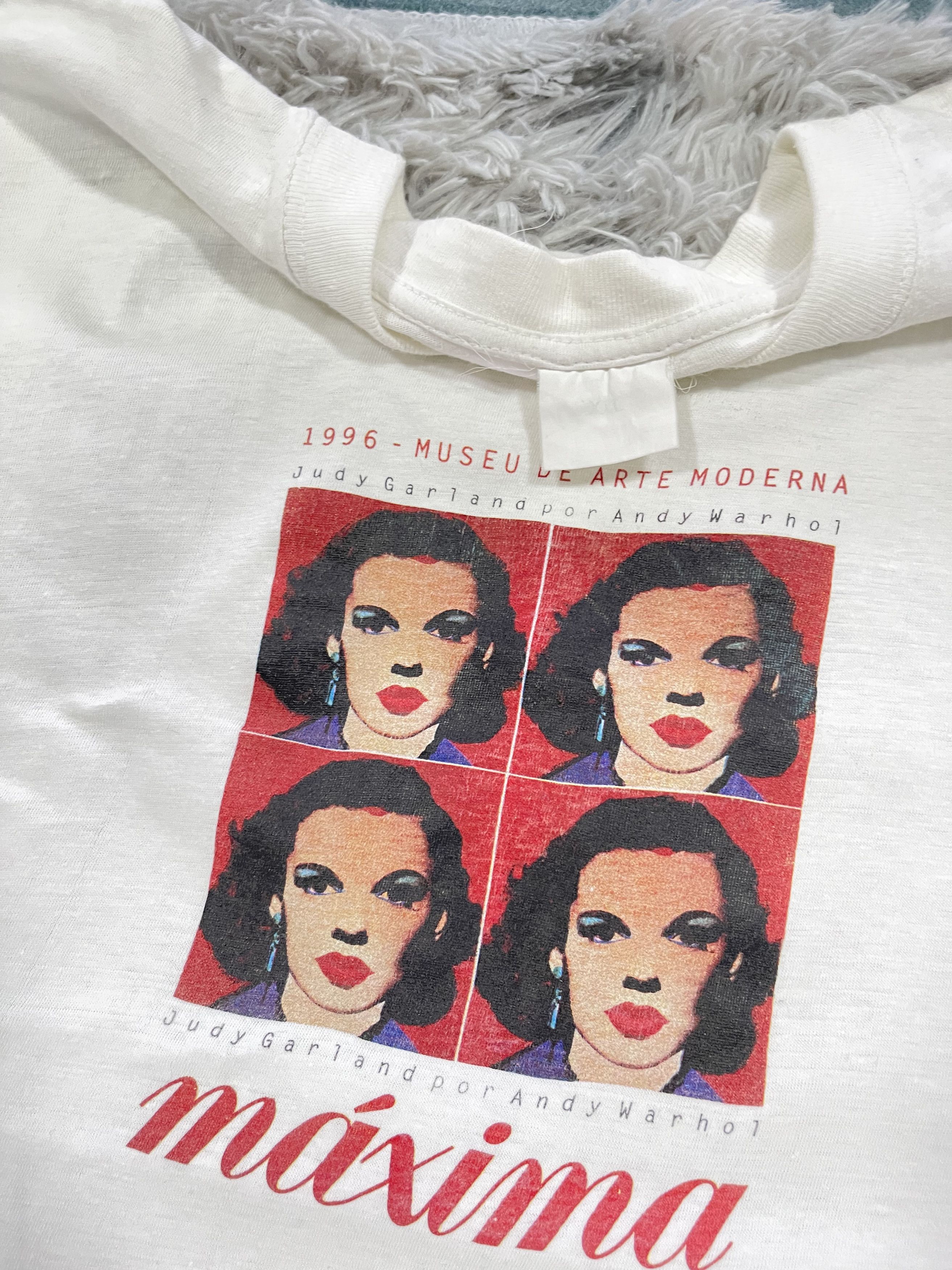 Andy Warhol × Vintage Andy Warhol x Judy Garland T Shirt Vintage Size US XL / EU 56 / 4 - 6 Thumbnail