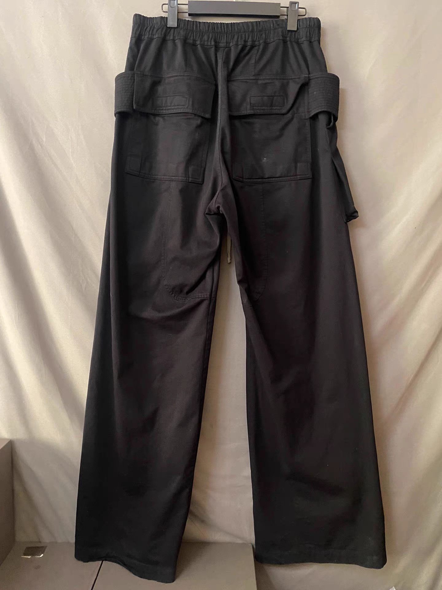 Rick Owens Rick Owens Double Hoop Wide Leg Pants Size US 33 - 2 Thumbnail