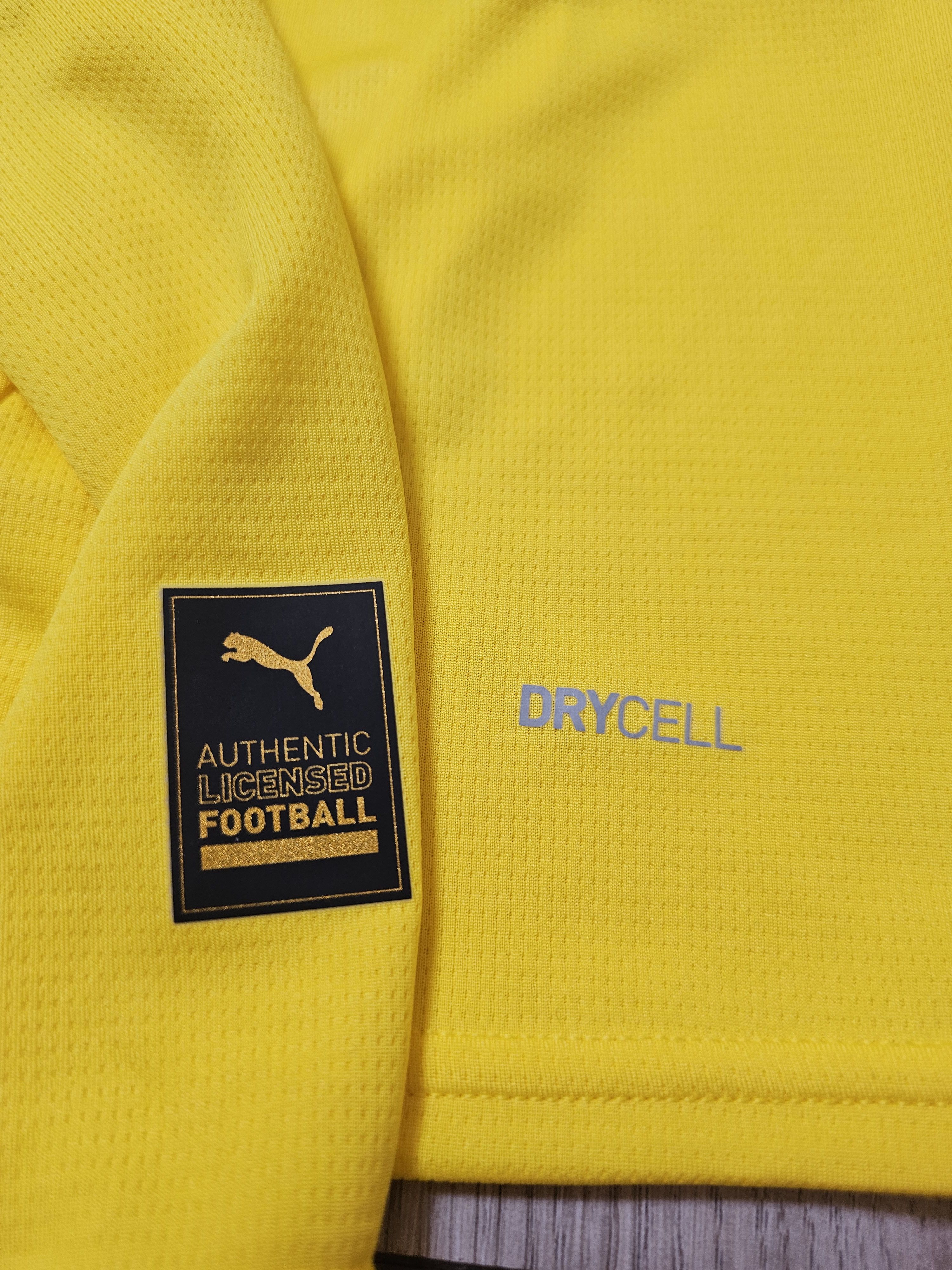 Puma BORUSSIA DORTMUND 2024 2025 HOME HUMMELS FOOTBALL SOCCER Size US XXL / EU 58 / 5 - 10 Thumbnail