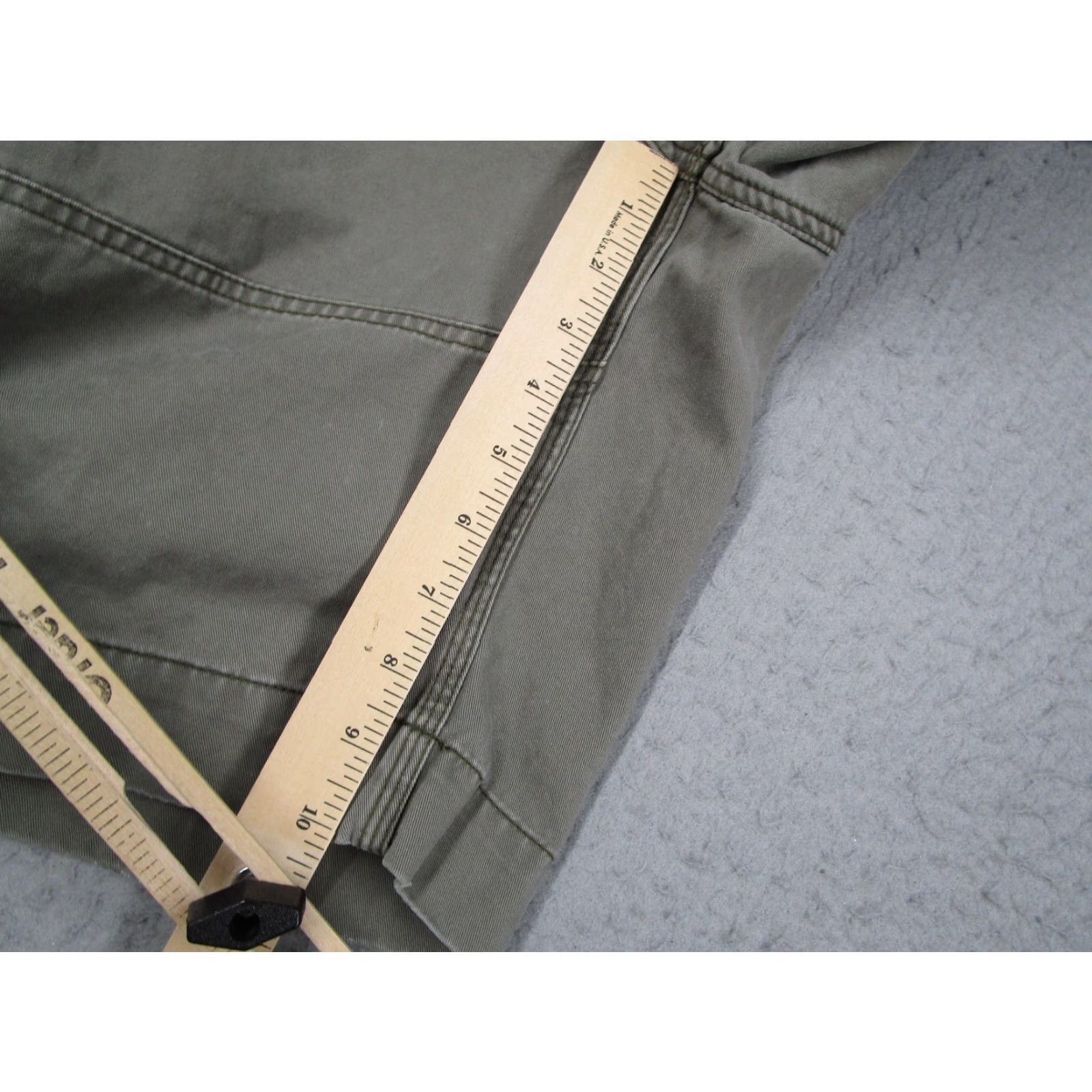 Polo Ralph Lauren VINTAGE Polo Ralph Lauren Shorts Mens 38 Gray Polo Chino Cargo Pockets Y2K Size US M / EU 48-50 / 2 - 4 Thumbnail