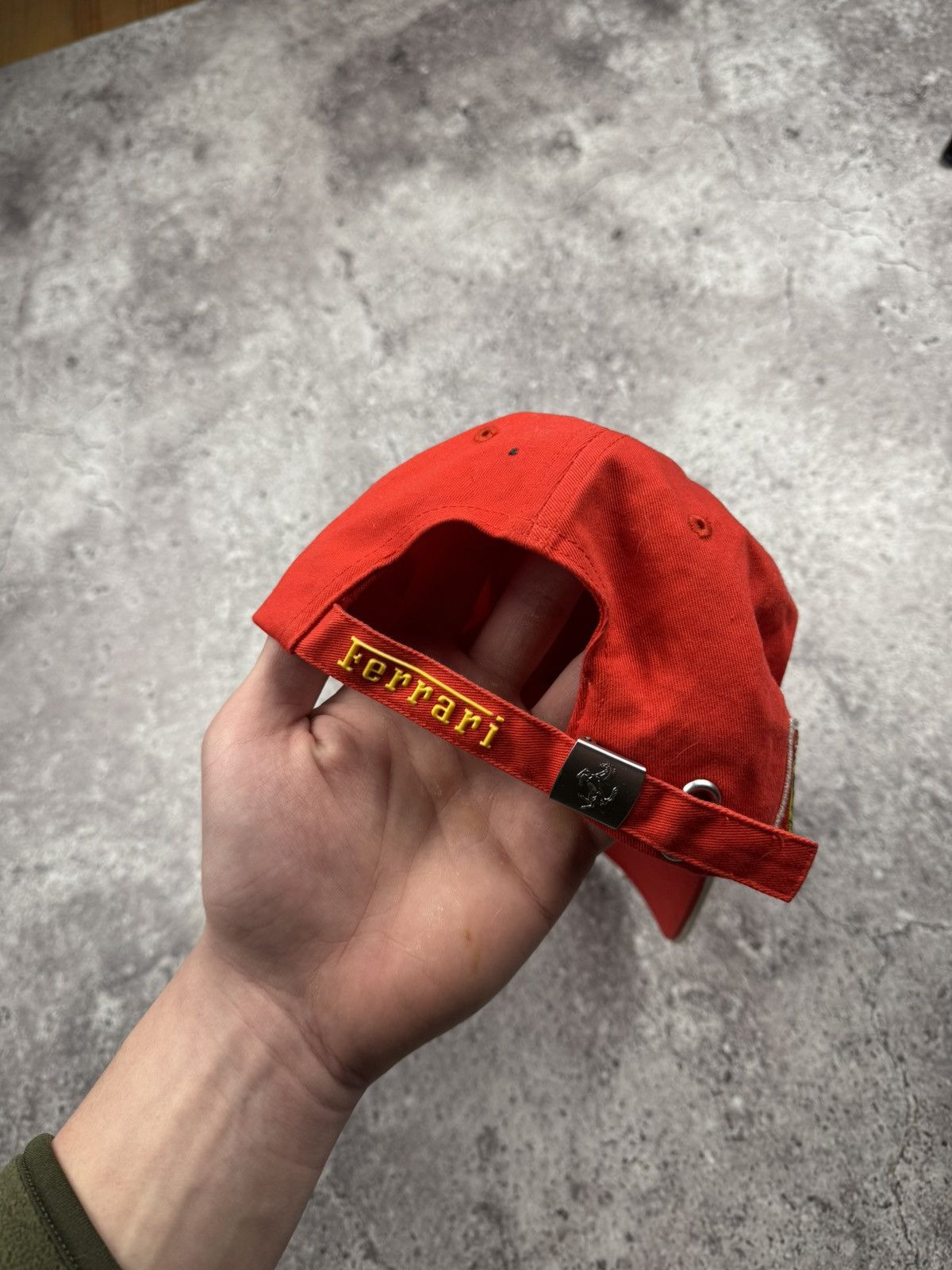 Ferrari Vintage F-1 Ferarri Y2K Schumacher Racing Cap Os Japanesse Size ONE SIZE - 5 Thumbnail