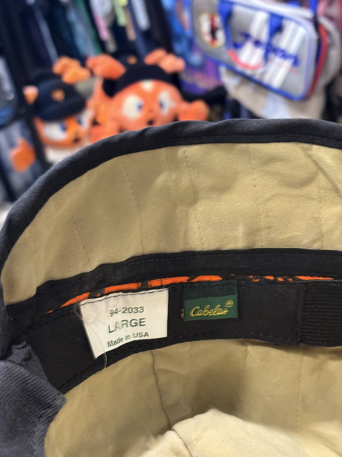 Cabelas Cabela’s Blaze Orange Camo Hunting Cap Size ONE SIZE - 9 Thumbnail