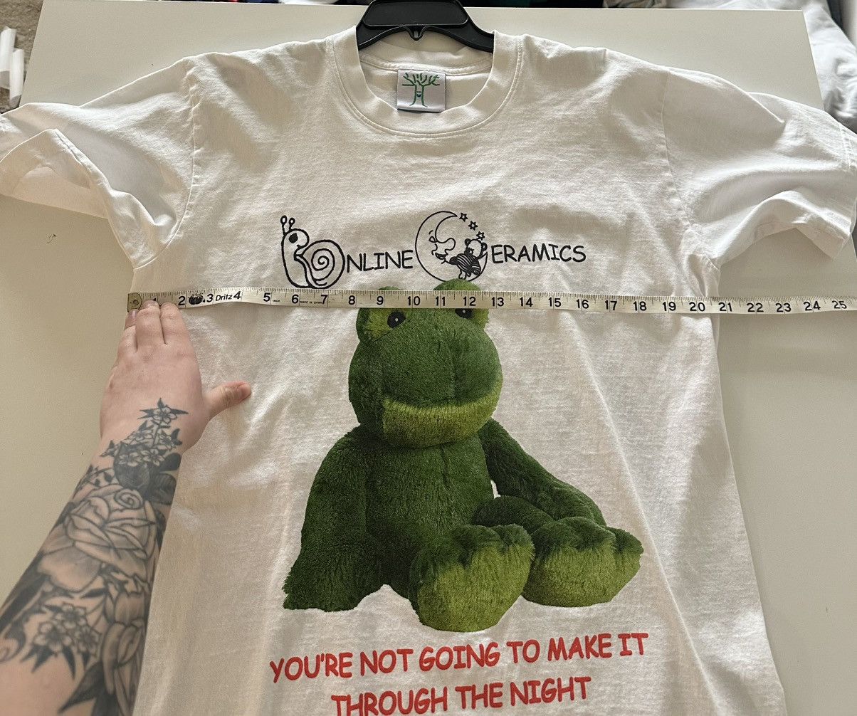 Online Ceramics 2021 Online Ceramics Final Destinations Frog T-Shirt White M Size US M / EU 48-50 / 2 - 3 Thumbnail