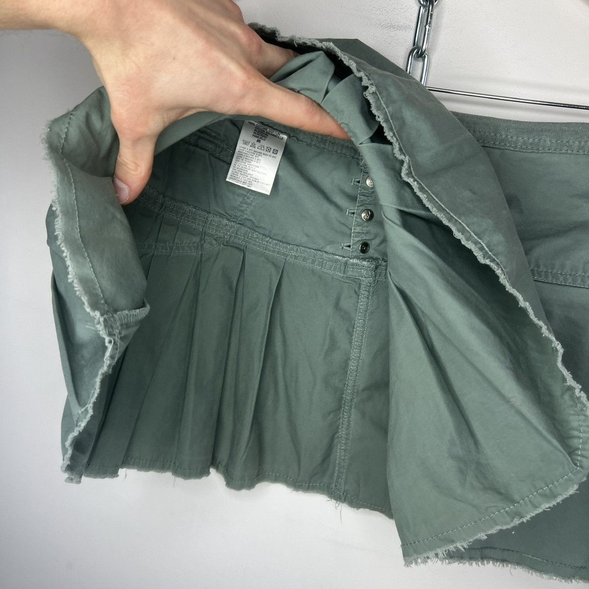 Diesel Vintage mini skirts Diesel y2k Distressed baggy Japan style Size 29" - 10 Thumbnail