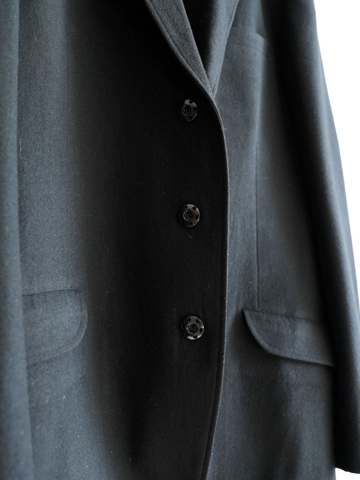 Yohji Yamamoto Yohji Yamamoto 12AW Snap Button Blend Jacket Size 3 Size US L / EU 52-54 / 3 - 3 Thumbnail