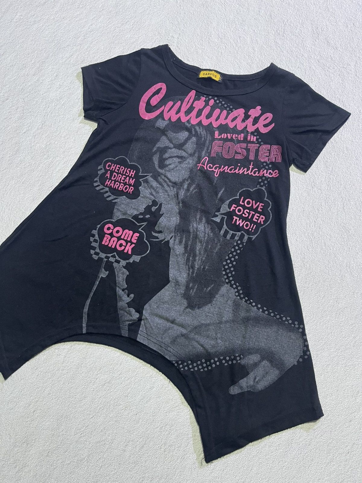 Hysteric Glamour Y2K SARUOS SHORT SLEEVE TSHIRT WOMEN STYLE Size M / US 6-8 / IT 42-44 - 2 Thumbnail