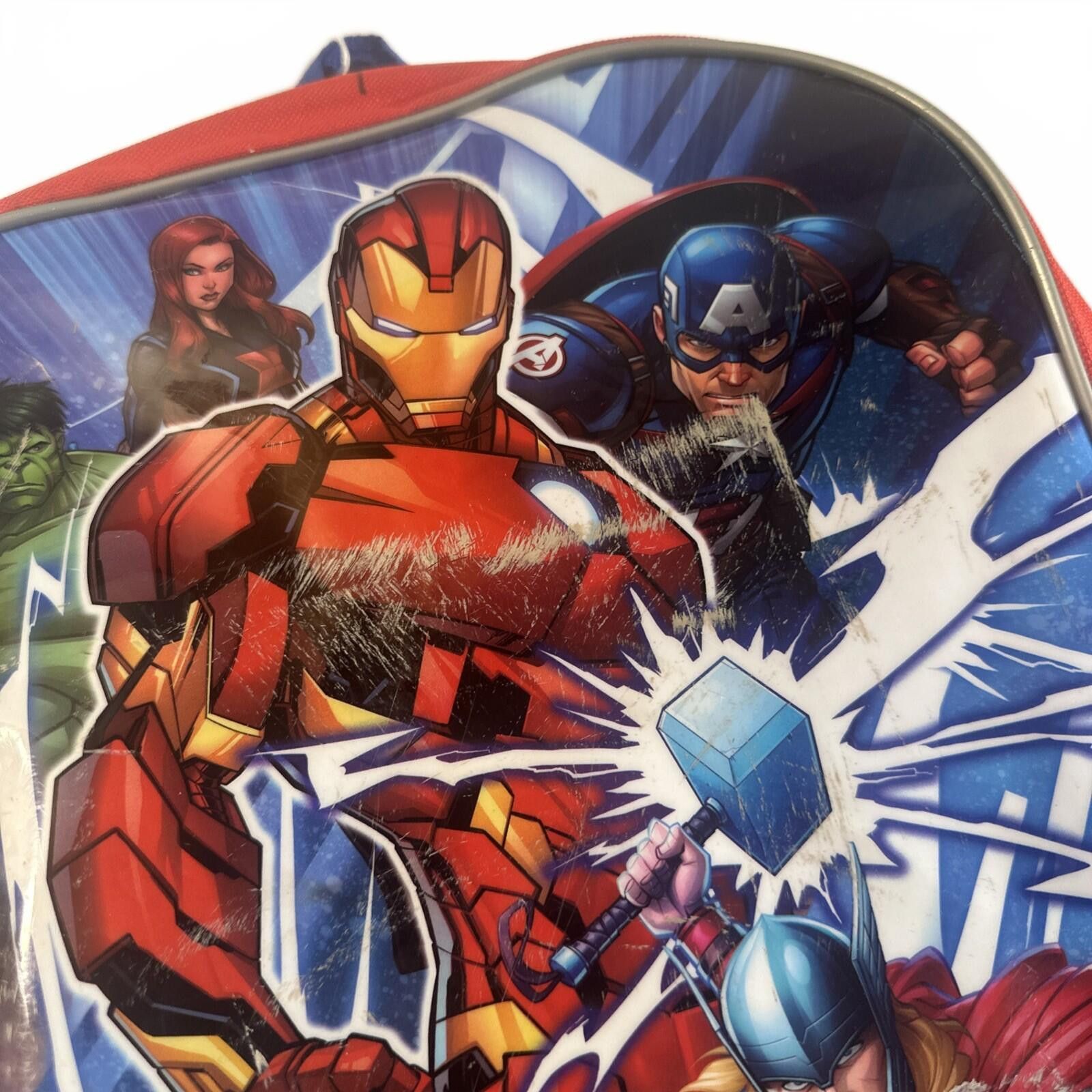 Marvel Comics Marvel Avengers 15" Single Pocket Backpack (light wear) Size ONE SIZE - 3 Thumbnail