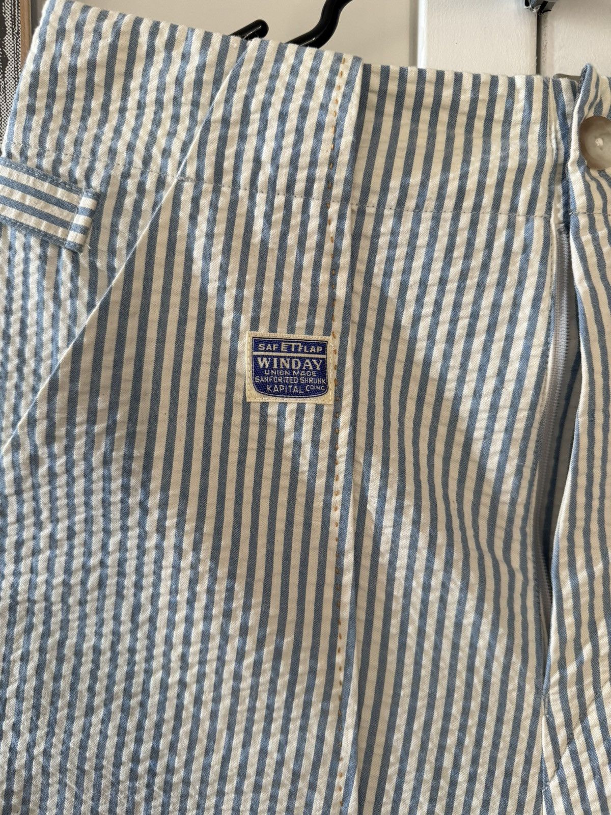 Kapital KAPITAL SOCCER STRIPED LUMBER SUIT PANTS Size US 30 / EU 46 - 2 Thumbnail