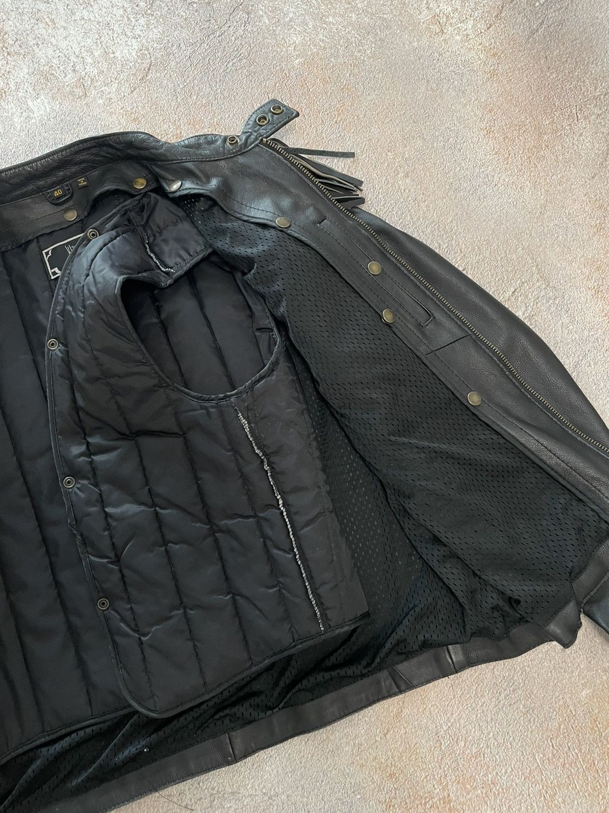 Harley Davidson Vintage Harley Davidson Willie G Fringe Leather Jacket Size M / US 6-8 / IT 42-44 - 12 Thumbnail