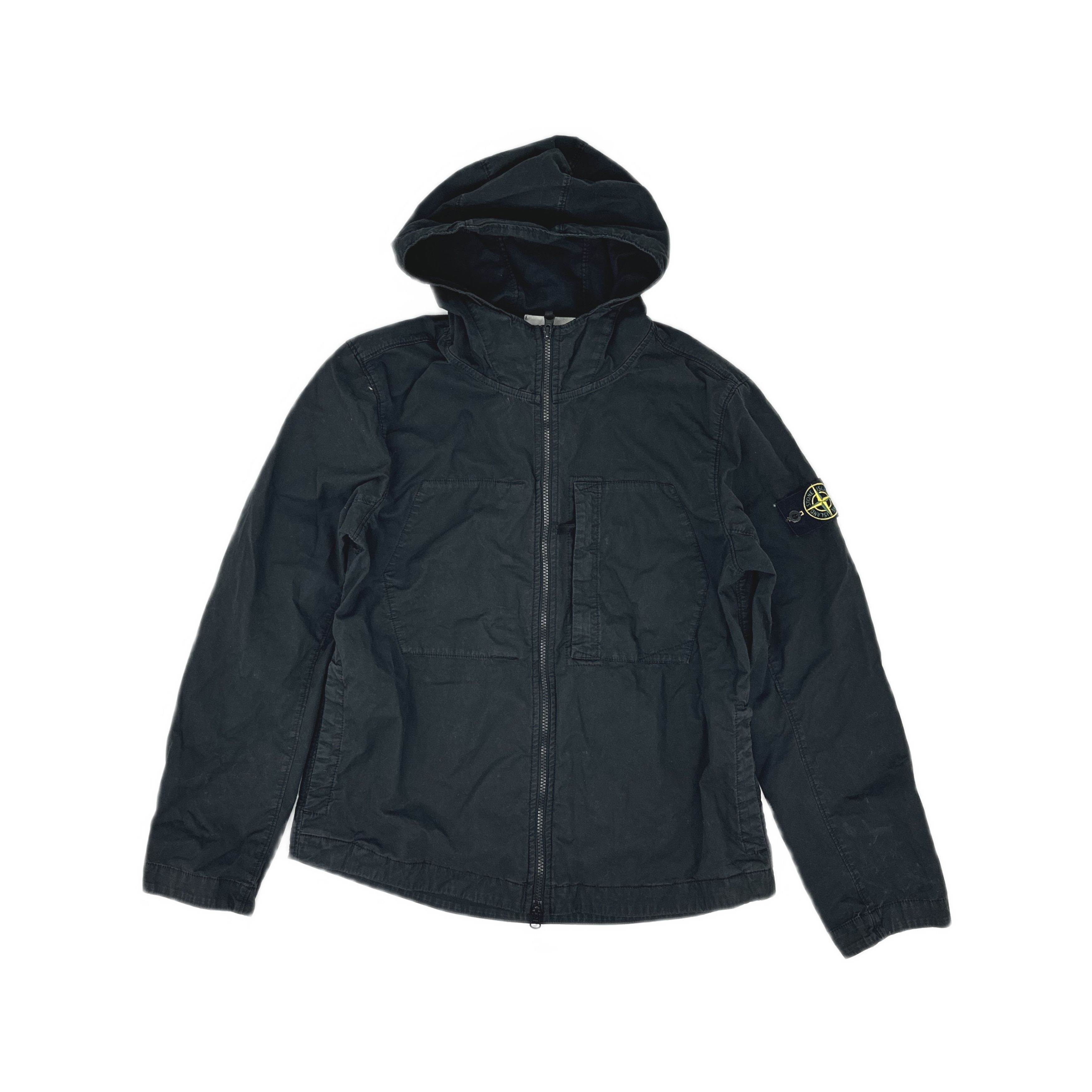 Stone Island Stone Island Supima Cotton Hooded Light Jacket Size M Size US M / EU 48-50 / 2 - 1 Thumbnail