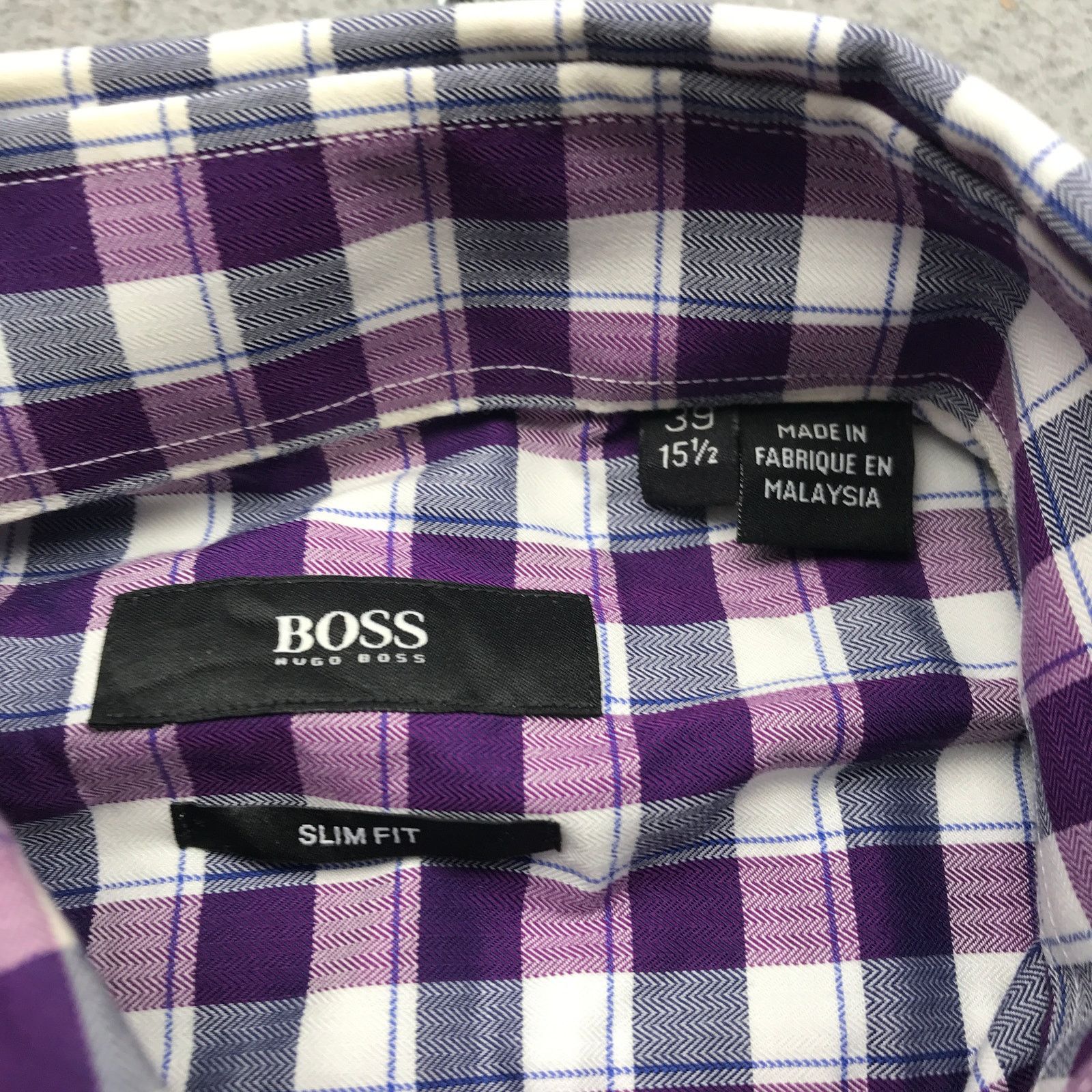 Hugo Boss Hugo Boss Long Sleeve Button Up Shirt Mens Medium 15 1/2 Size US M / EU 48-50 / 2 - 3 Thumbnail