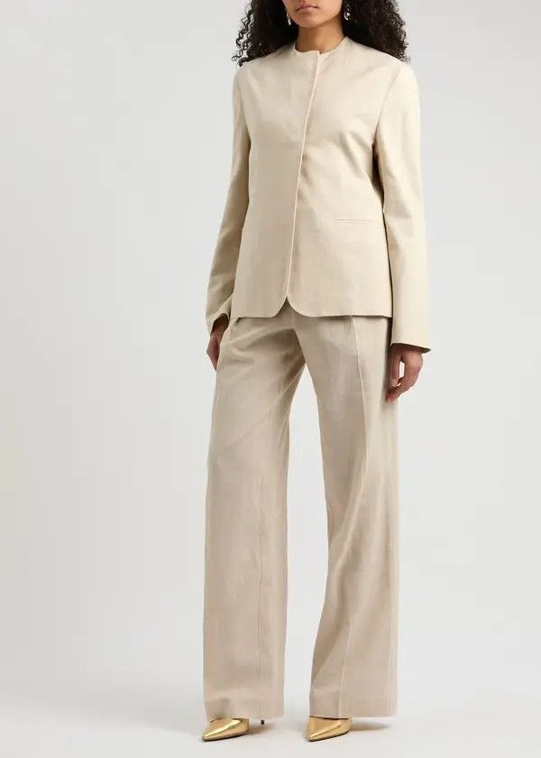 16Arlington o1mle1125 Alix Trousers in Neutrals Size 30" / US 8 / IT 44 - 3 Thumbnail