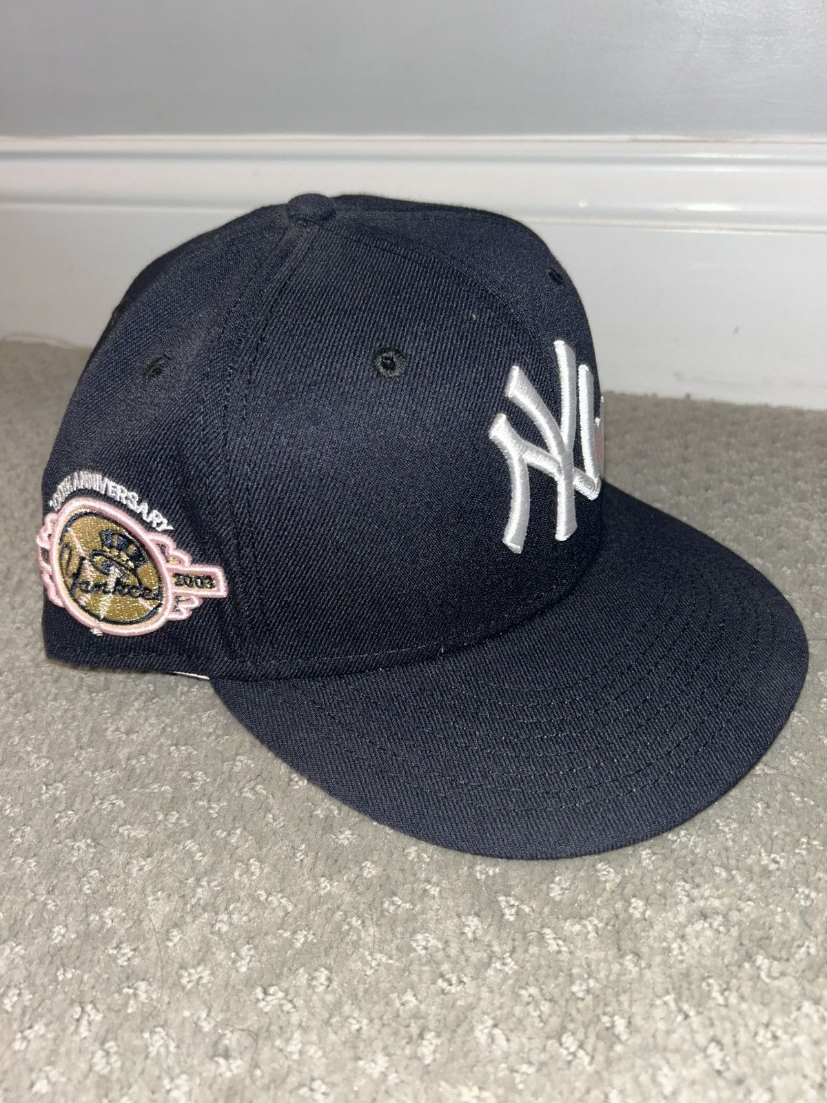 New Era 7 1/2 Side-Patch Yankees New-Era Fitted Size ONE SIZE - 2 Thumbnail