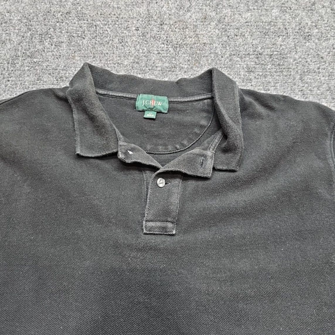 J.Crew VINTAGE J.CREW Oarsman Polo Shirt Men XL Black 90s Plain Blank Shirt Men XL Black 90s Size US XL / EU 56 / 4 - 2 Thumbnail