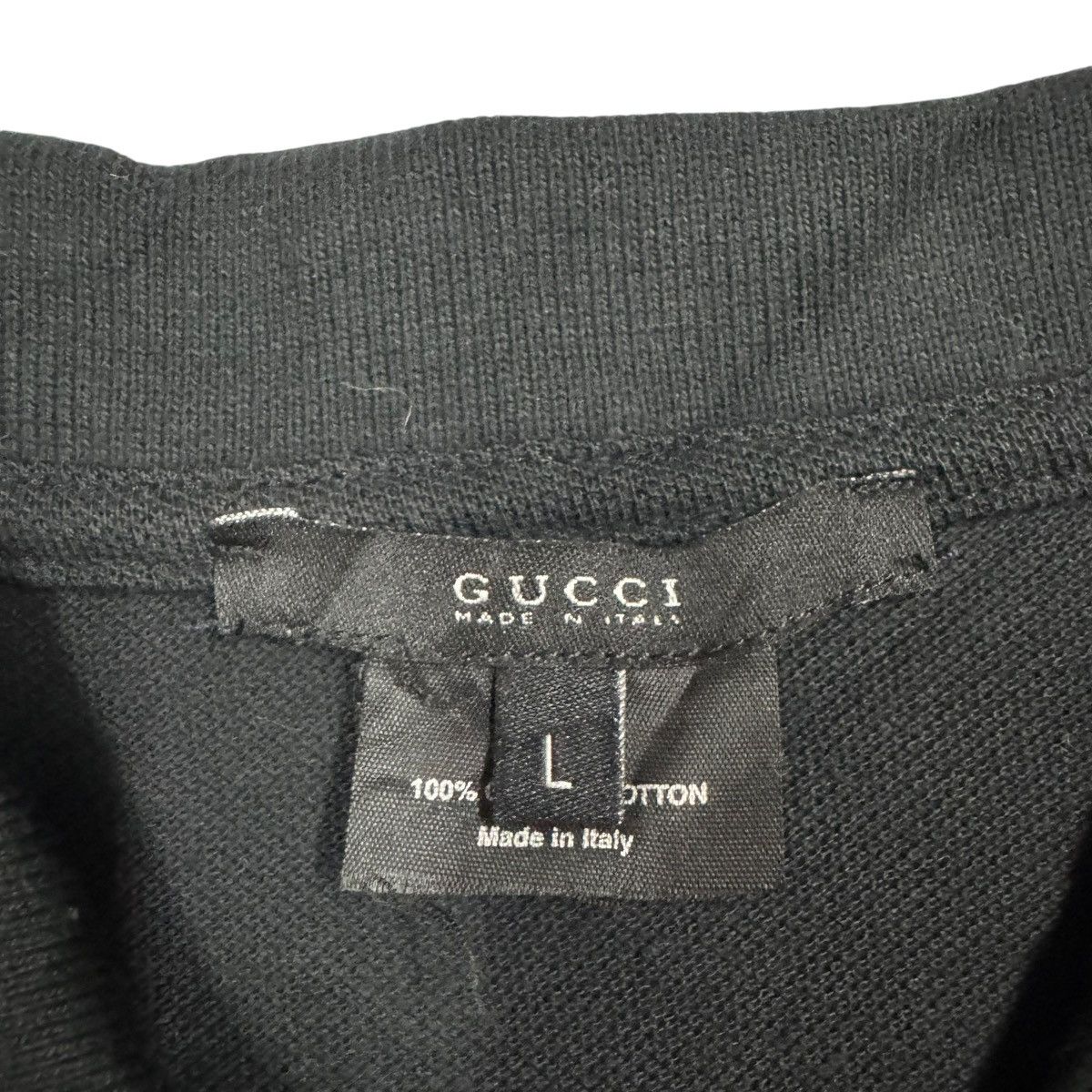 Gucci Authentic🔥Gucci Italy Embroidery Logo Polo Shirt Size US L / EU 52-54 / 3 - 12 Thumbnail