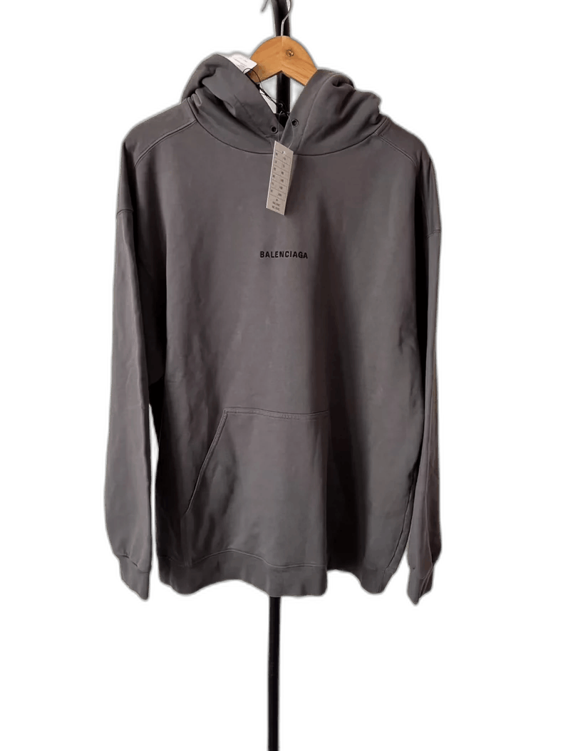 Balenciaga Balenciaga Logo Long Sleeve Hoodie Sweatshirt-2506 Size US L / EU 52-54 / 3 - 1 Thumbnail
