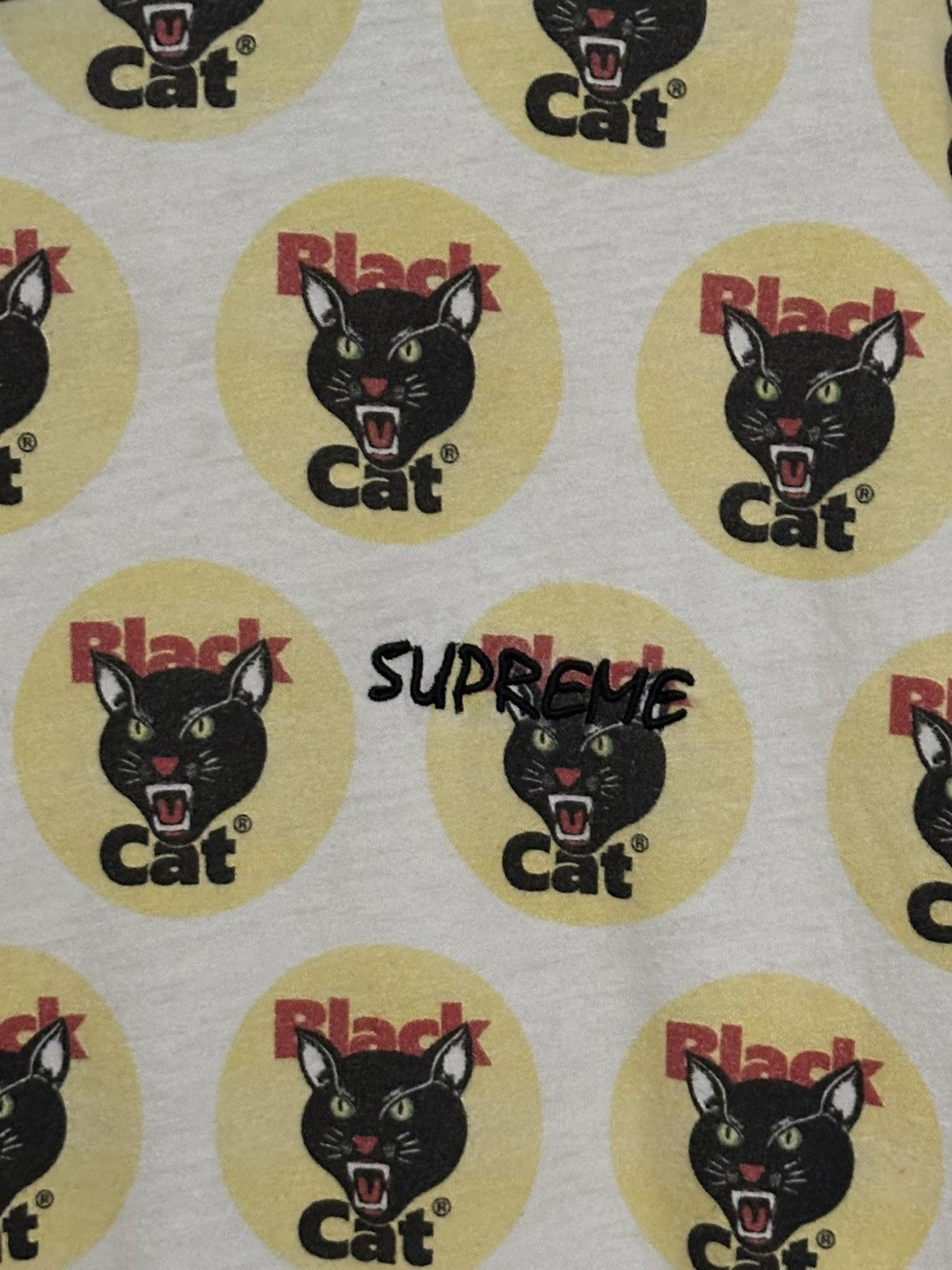 Supreme Black Cat S/S Top Tee