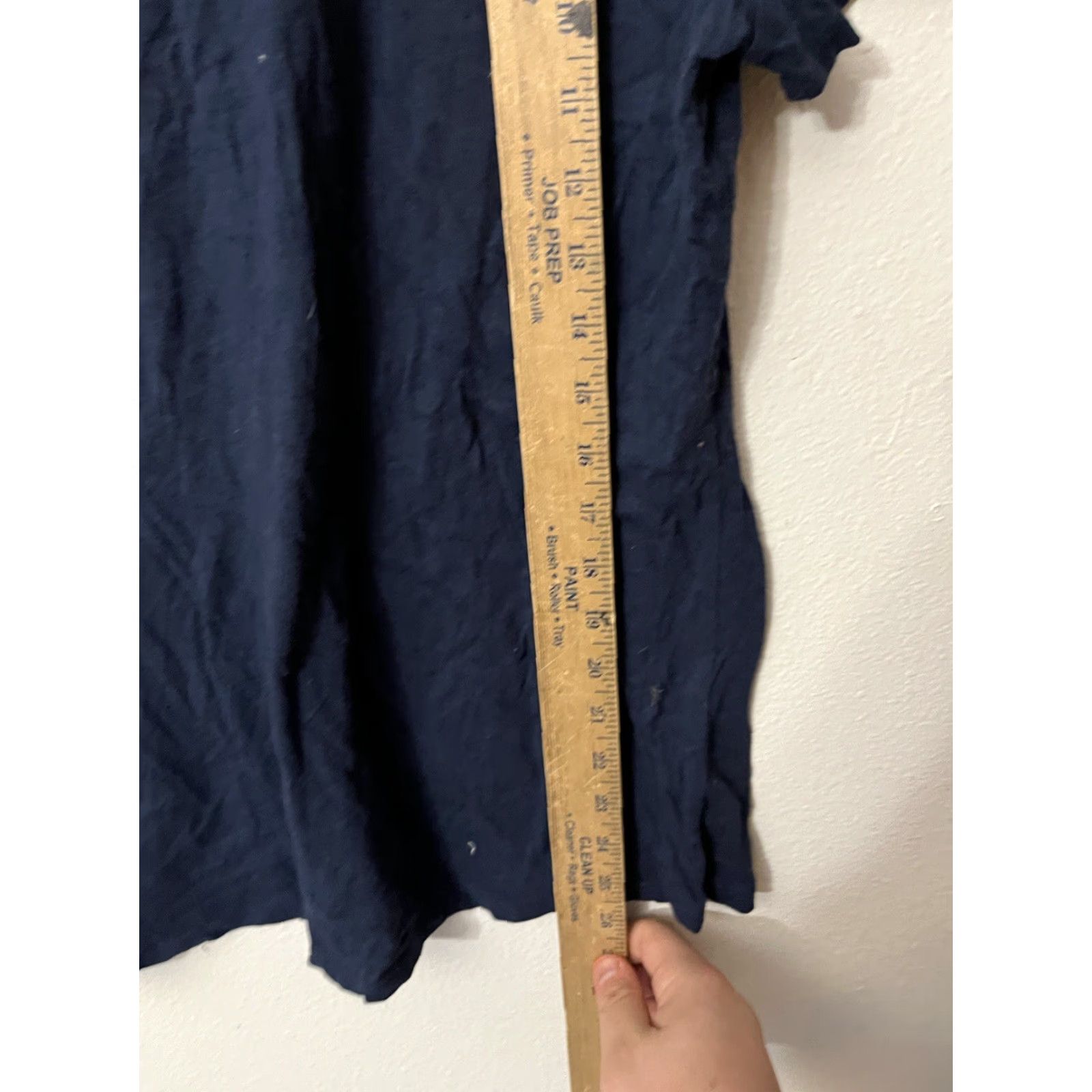 Nautica VINTAGE Nautica T-Shirt Women’s Solid Short Sleeve Pullover 100% Cotton L Blue Womens Size L / US 10 / IT 46 - 4 Thumbnail
