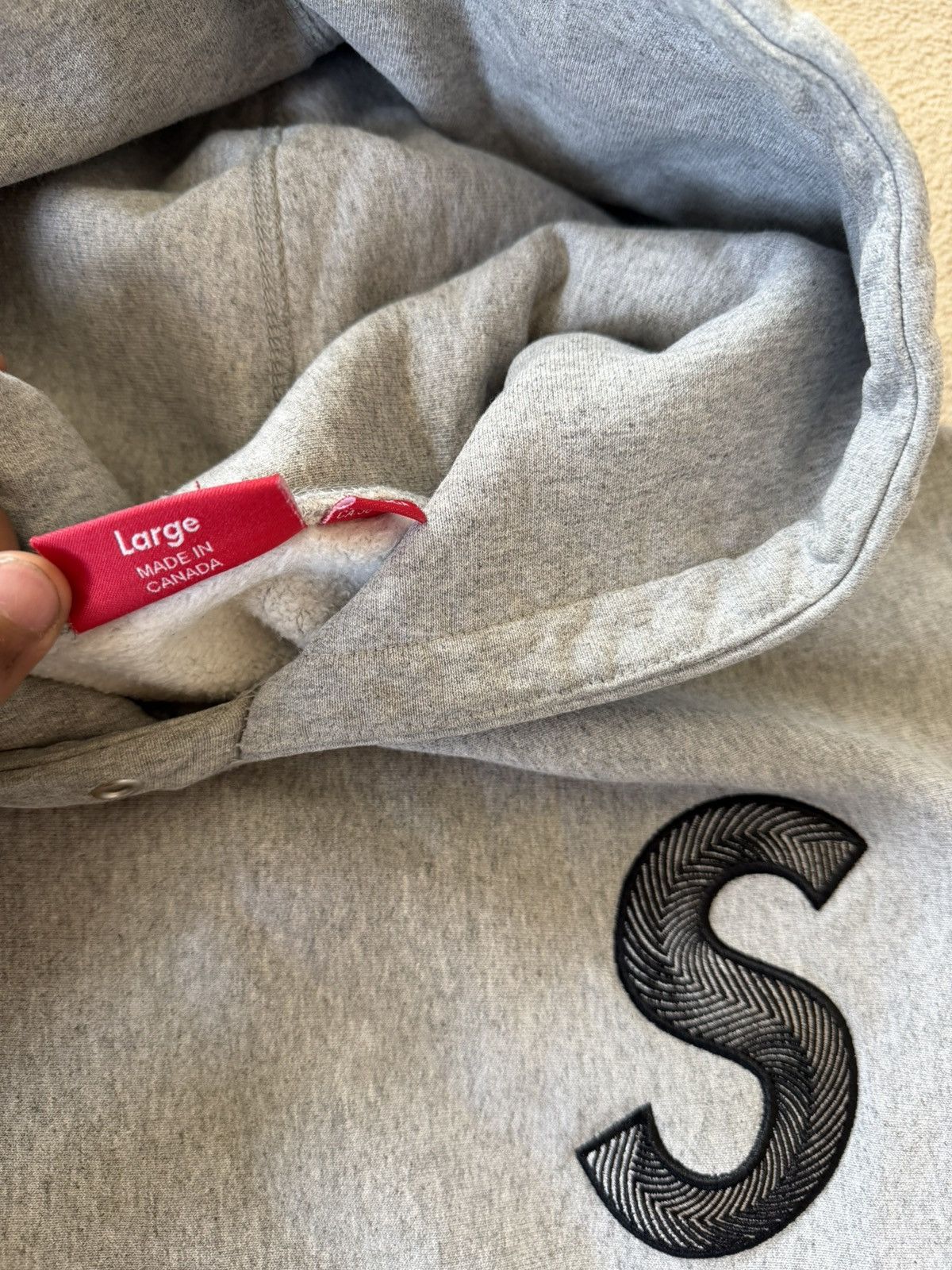 Supreme Supreme S Logo Hoodie Size US L / EU 52-54 / 3 - 2 Thumbnail
