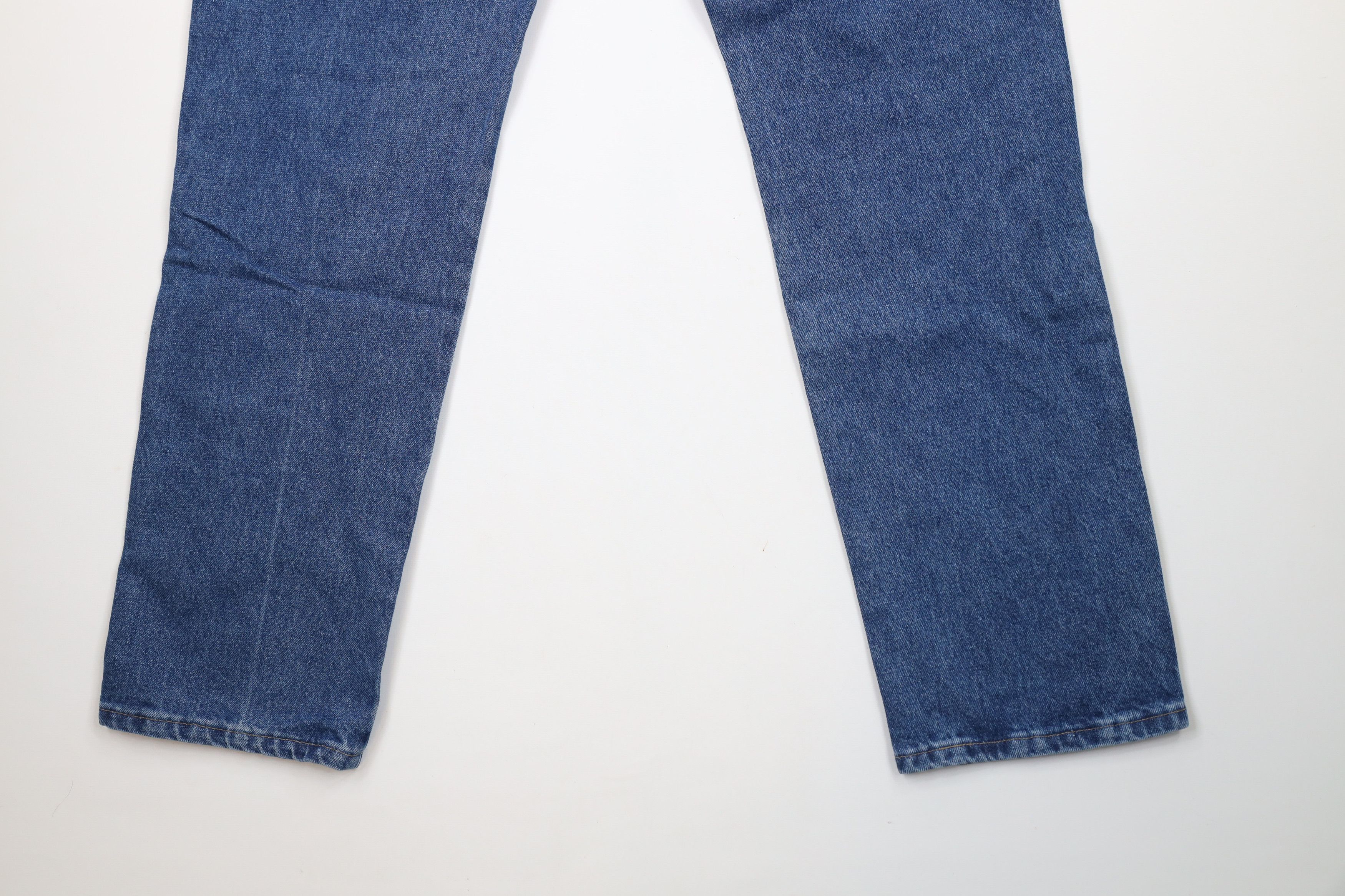Vintage × Wrangler Deadstock Vintage Y2K Wrangler Leg Denim Jeans Blue Cotton Size US 36 / EU 52 - 11 Thumbnail