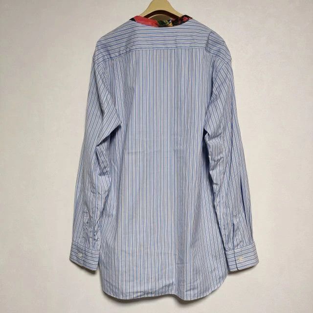 Comme des Garcons SHIRT Shirt Printed all-over docking pullover Long sleeve Blue Size US L / EU 52-54 / 3 - 2 Thumbnail