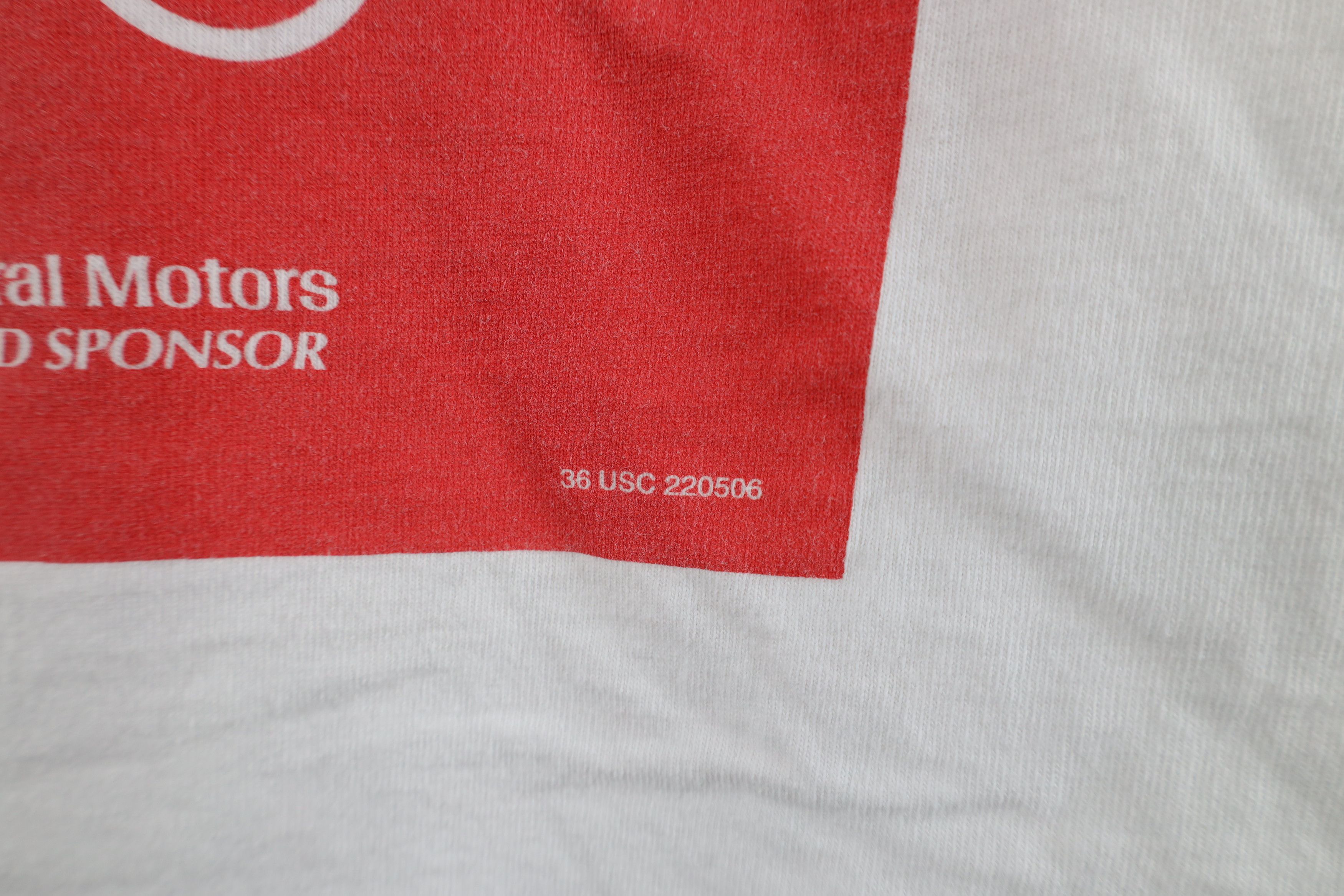 Vintage Vintage 90s Y2K Union Made Motors USA Olympics T-Shirt USA Size US L / EU 52-54 / 3 - 5 Thumbnail