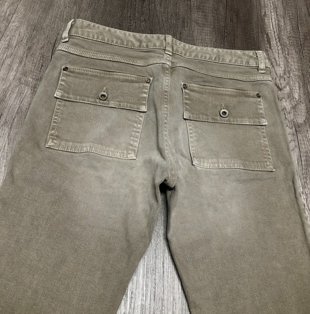 If Six Was Nine × Japanese Brand VINTAGE EDICONSCIOUS BUSH PANTS FLARE BOOTCUT JEANS Size US 30 / EU 46 - 19 Thumbnail