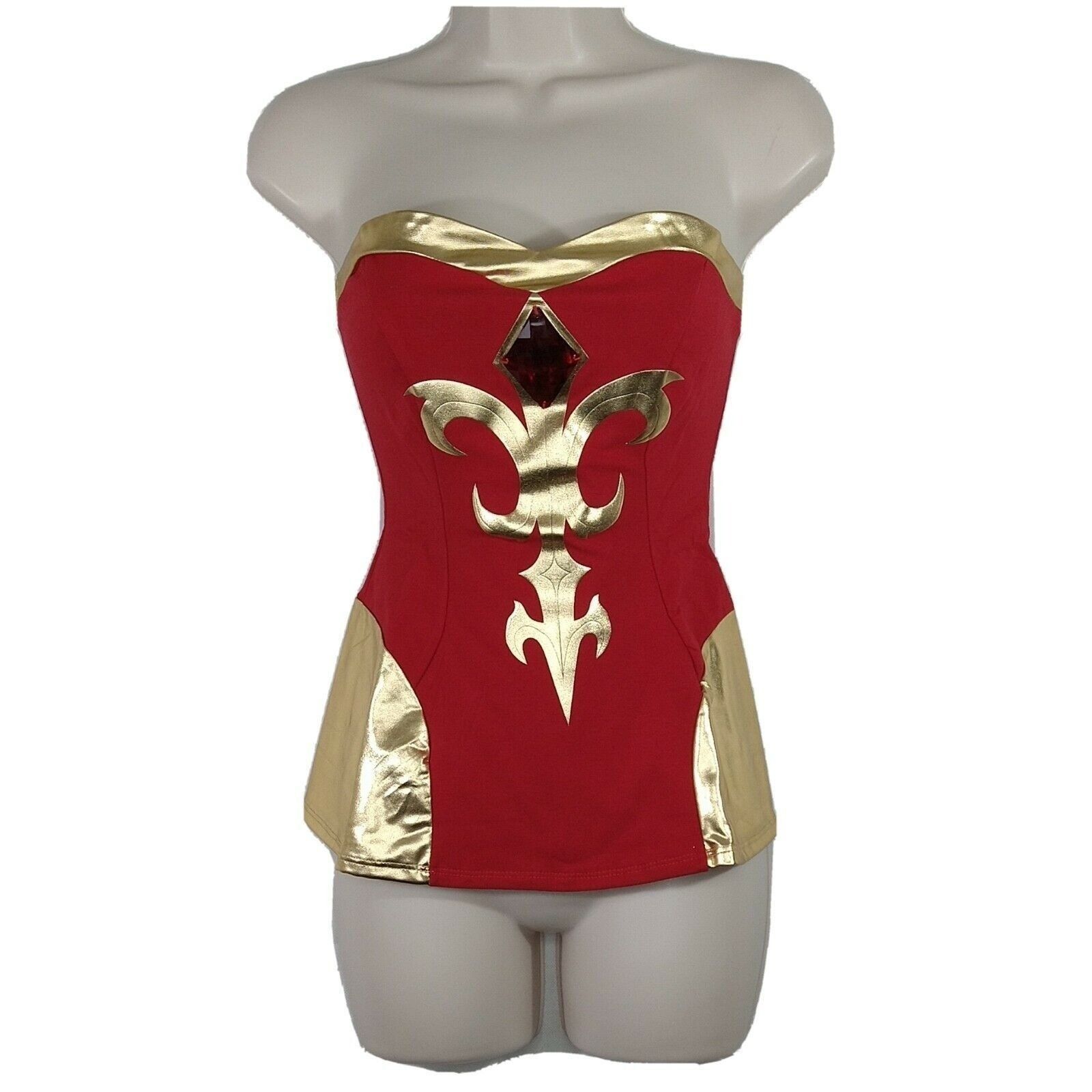 Other WeLoveFine Dota 2 Lina Steam Valve Tube Top Size M Size M / US 6-8 / IT 42-44 - 2 Thumbnail