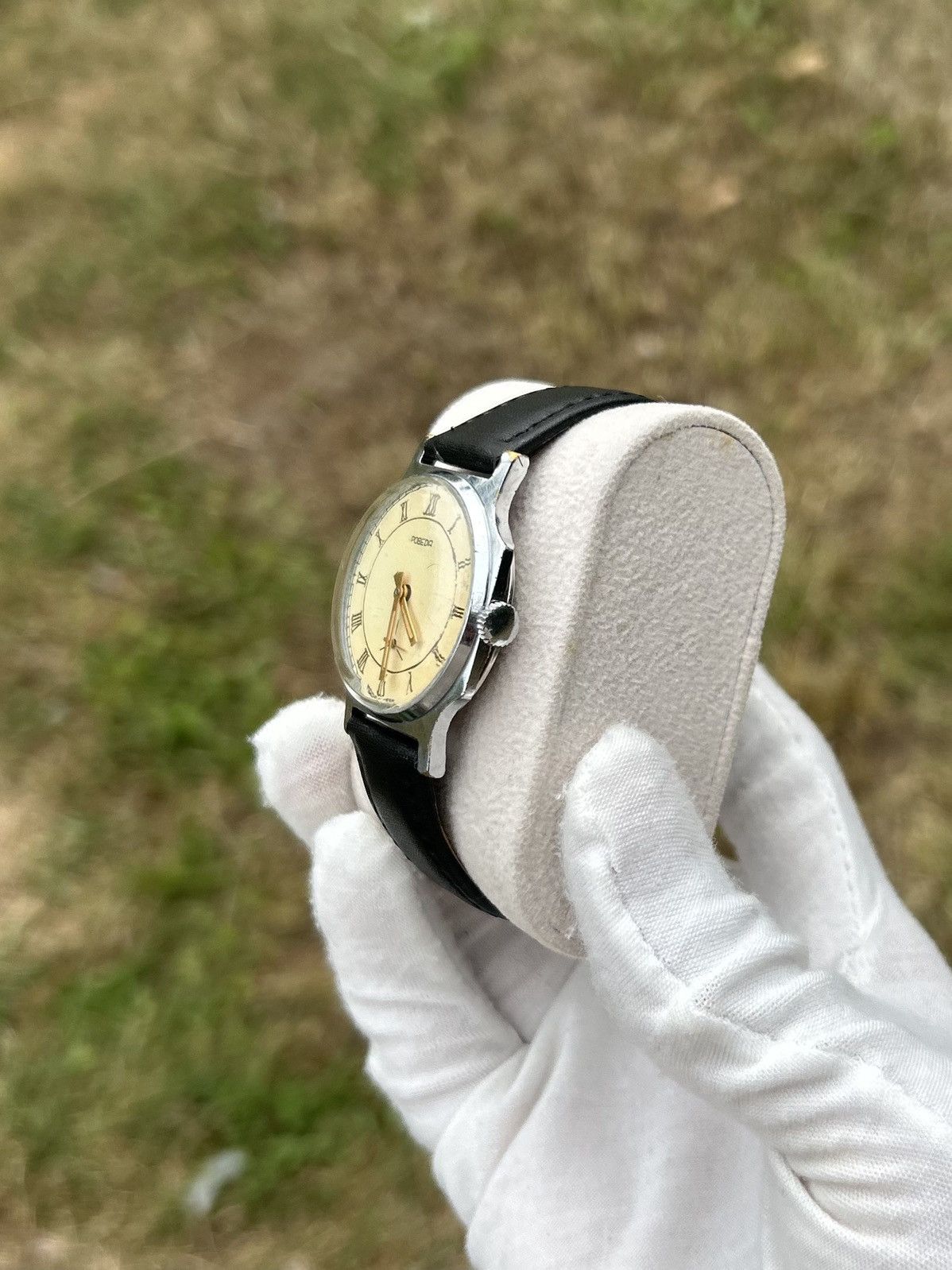 Vintage Vintage Watch Pobeda Made in USSR Soviet Mechanical 1980s Size ONE SIZE - 11 Thumbnail