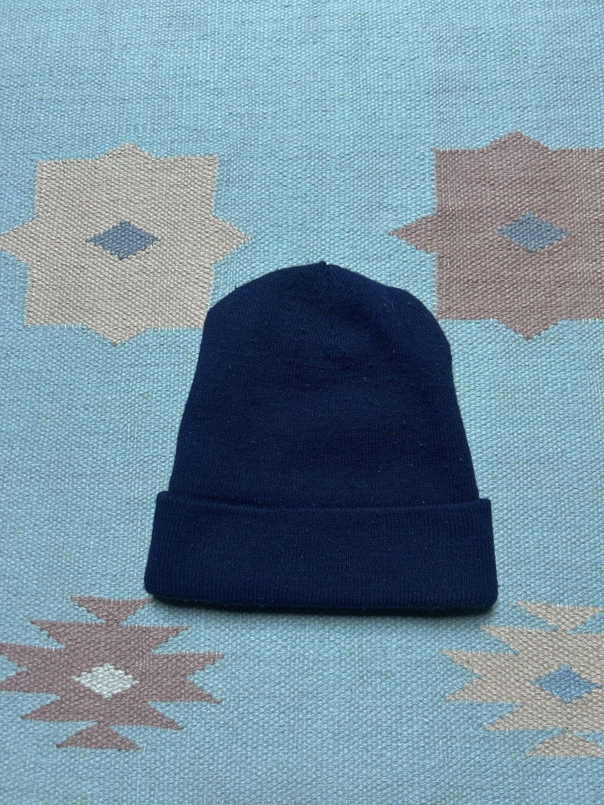 Vintage Vtg polo Ralph Lauren knit beanie winte spell out horse OSFA Size ONE SIZE - 4 Thumbnail