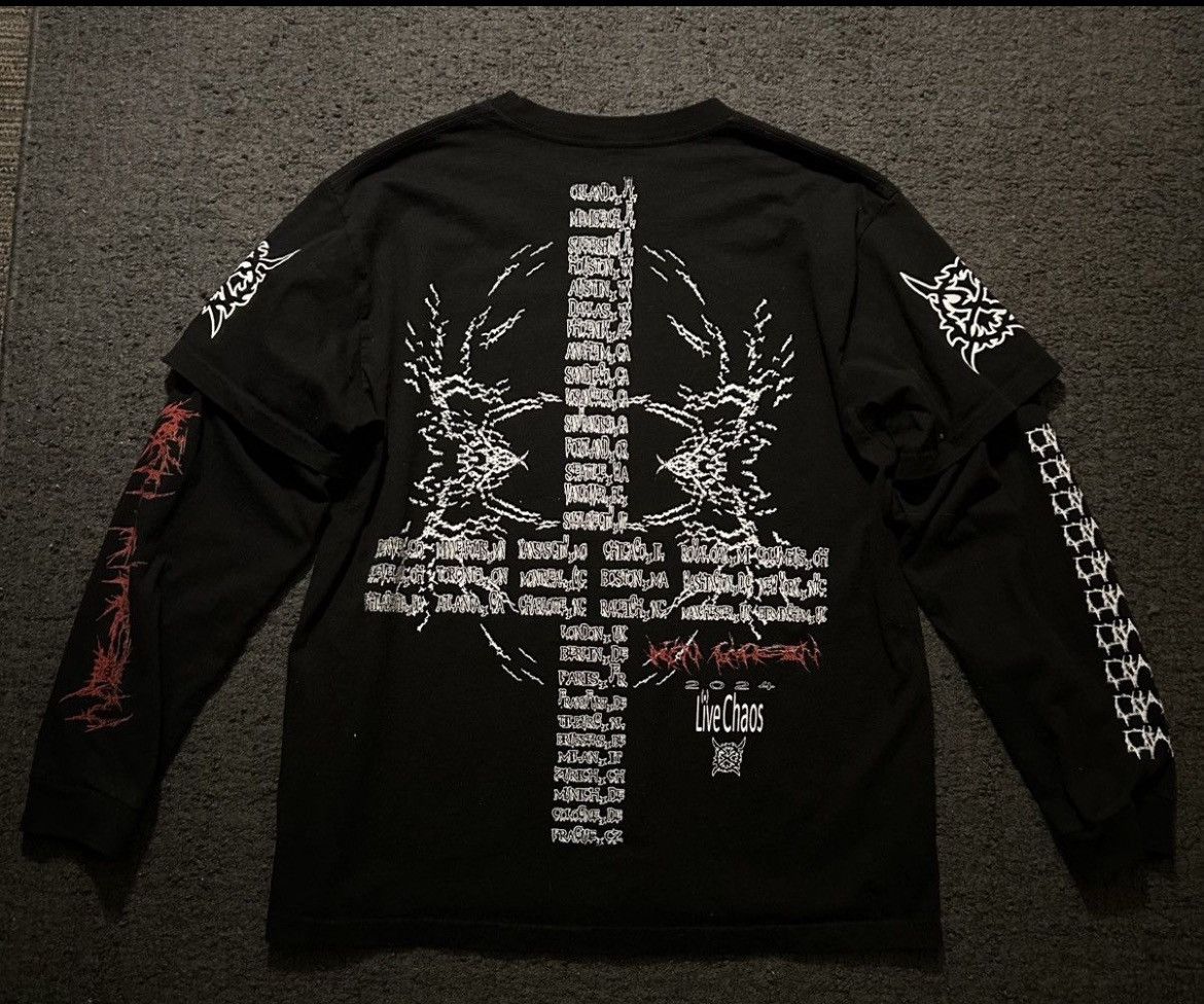 Ken Carson × Playboi Carti Ken Carson A Great Chaos long sleeve shirt Size US XXL / EU 58 / 5 - 3 Thumbnail