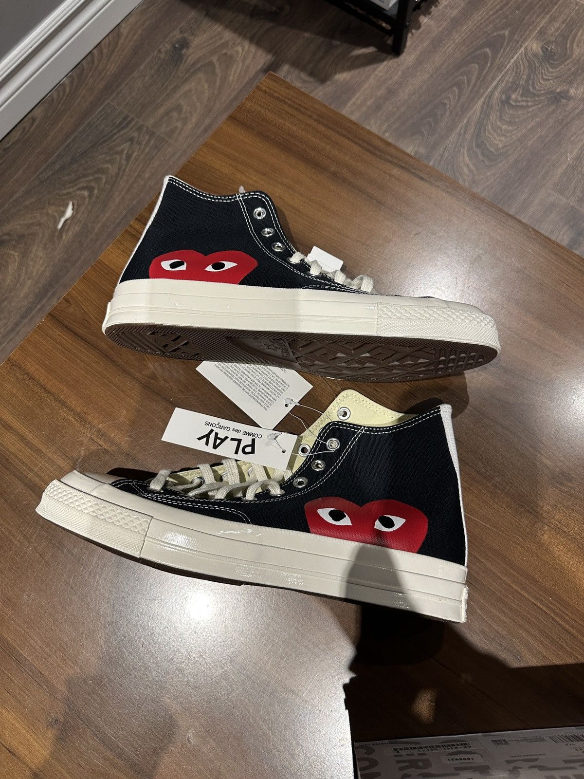 Comme des Garcons PLAY Comme des Garçons PLAY x Converse High Top Size US 10 / EU 43 - 4 Thumbnail