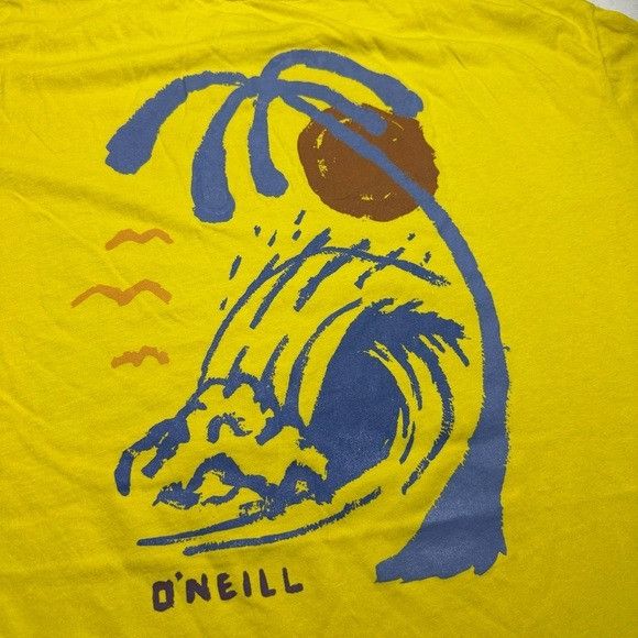 O'Neill NWT O’NIELL RAW POWER YELLOW T-SHIRT SZ 2XL XXL Size US XXL / EU 58 / 5 - 2 Thumbnail
