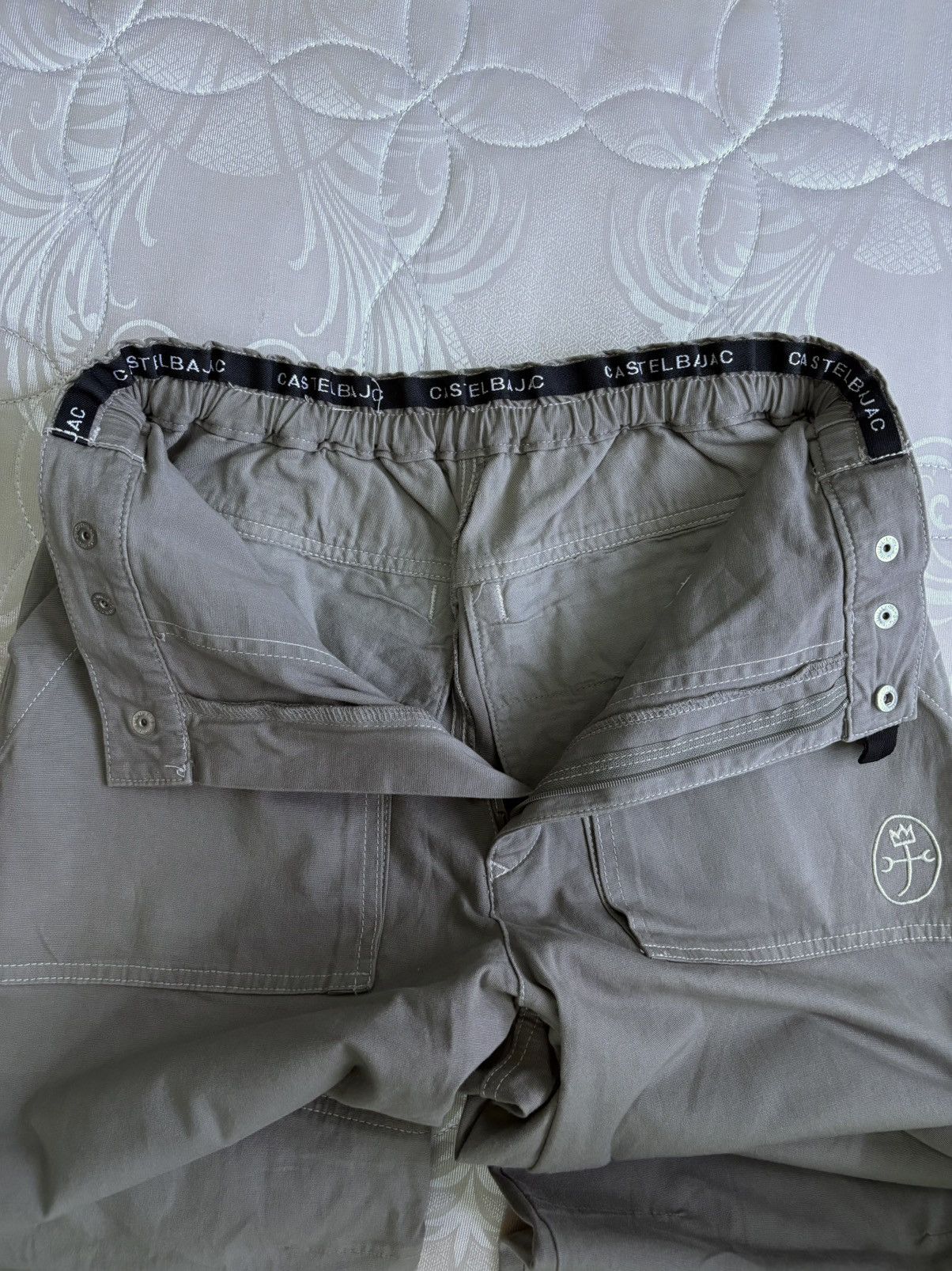 Jean Charles De Castelbajac × Vintage Vintage Castelbajac Sports Outdoor Fatigue Baker Pants Size US 28 / EU 44 - 5 Thumbnail