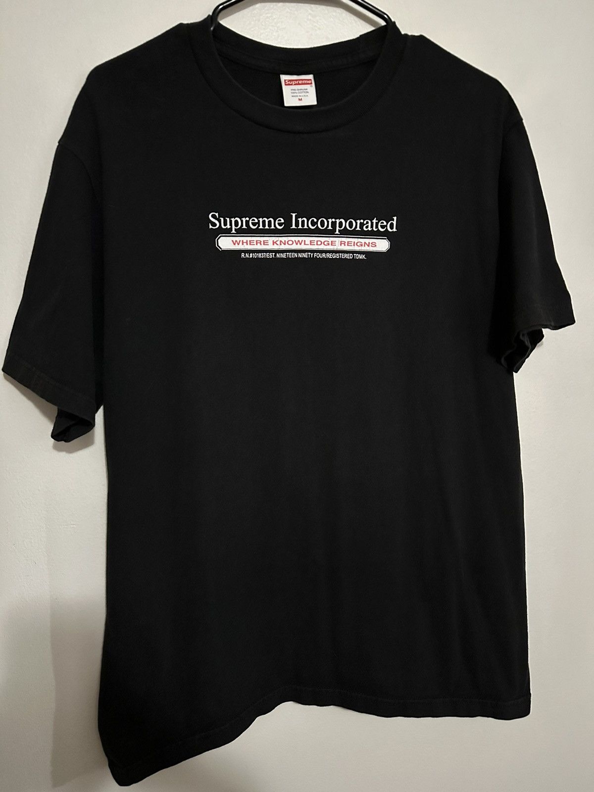 Supreme Supreme Inc. Tee Size US M / EU 48-50 / 2 - 1 Thumbnail